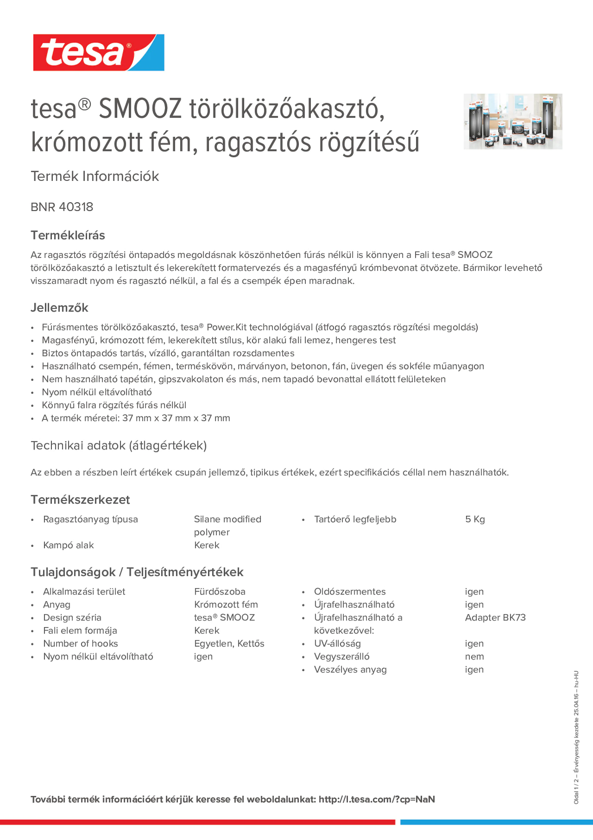 Product information_tesa® 40318_hu-HU