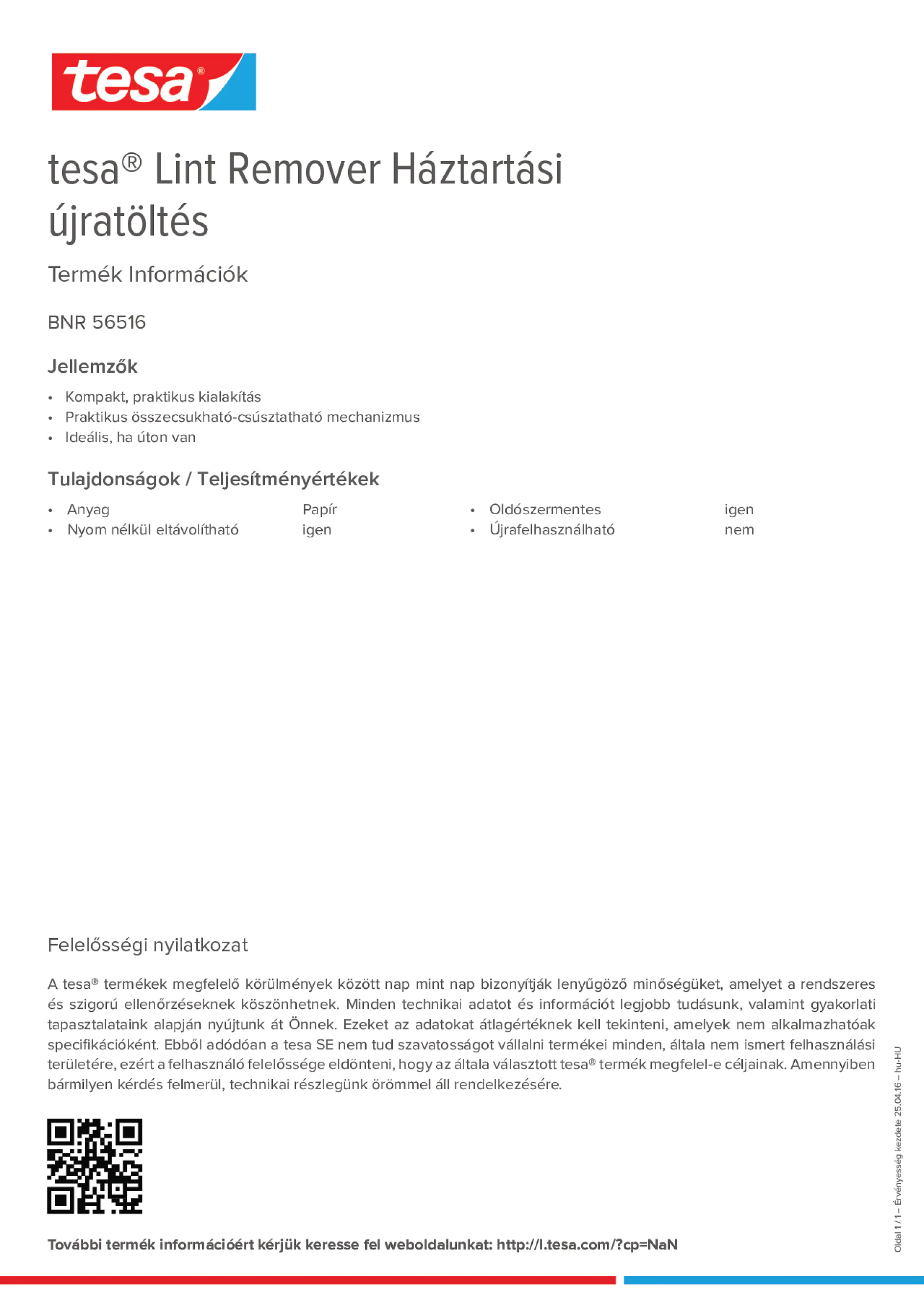 Product information_tesa® 56516_hu-HU