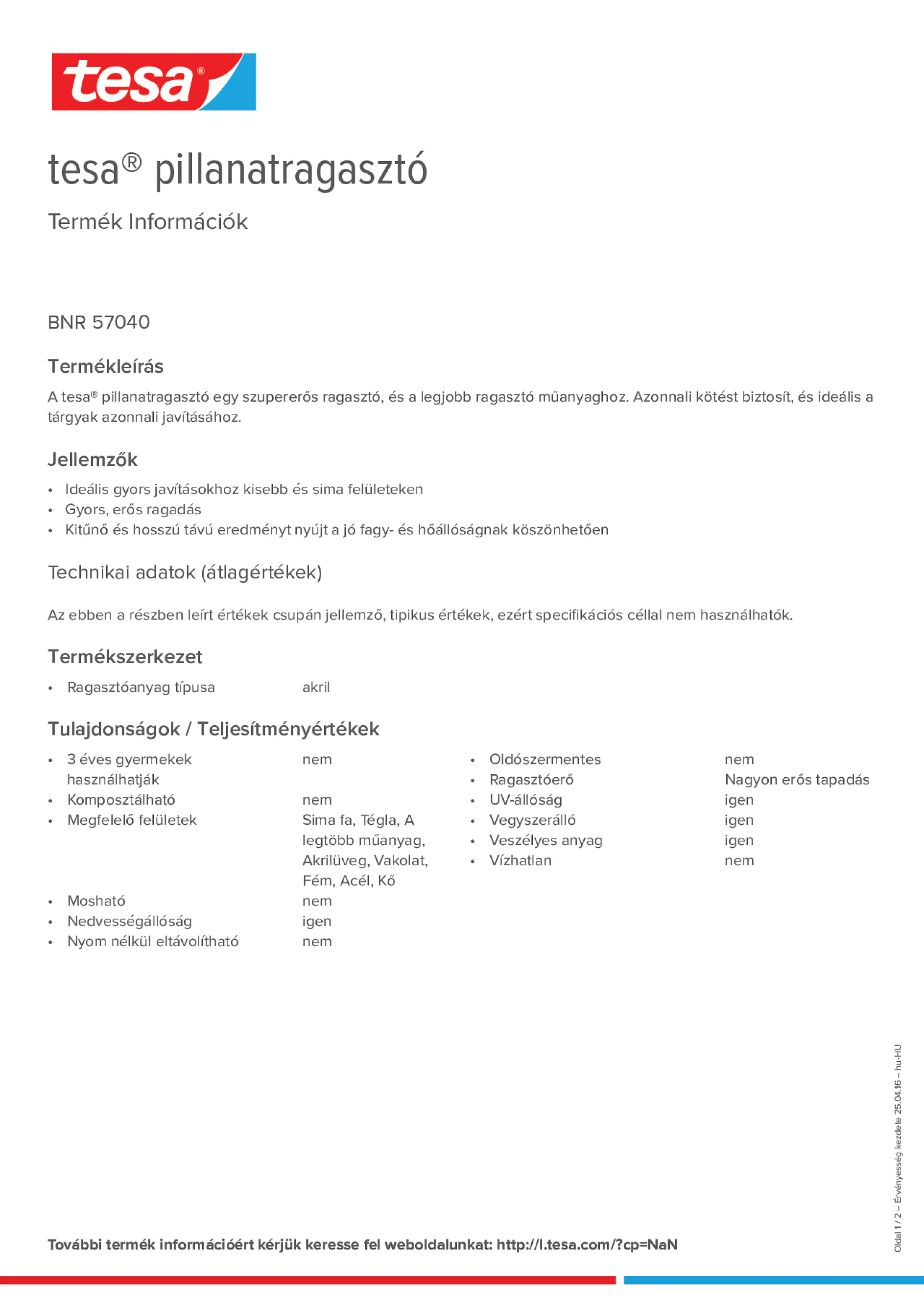 Product information_tesa® 57040_hu-HU