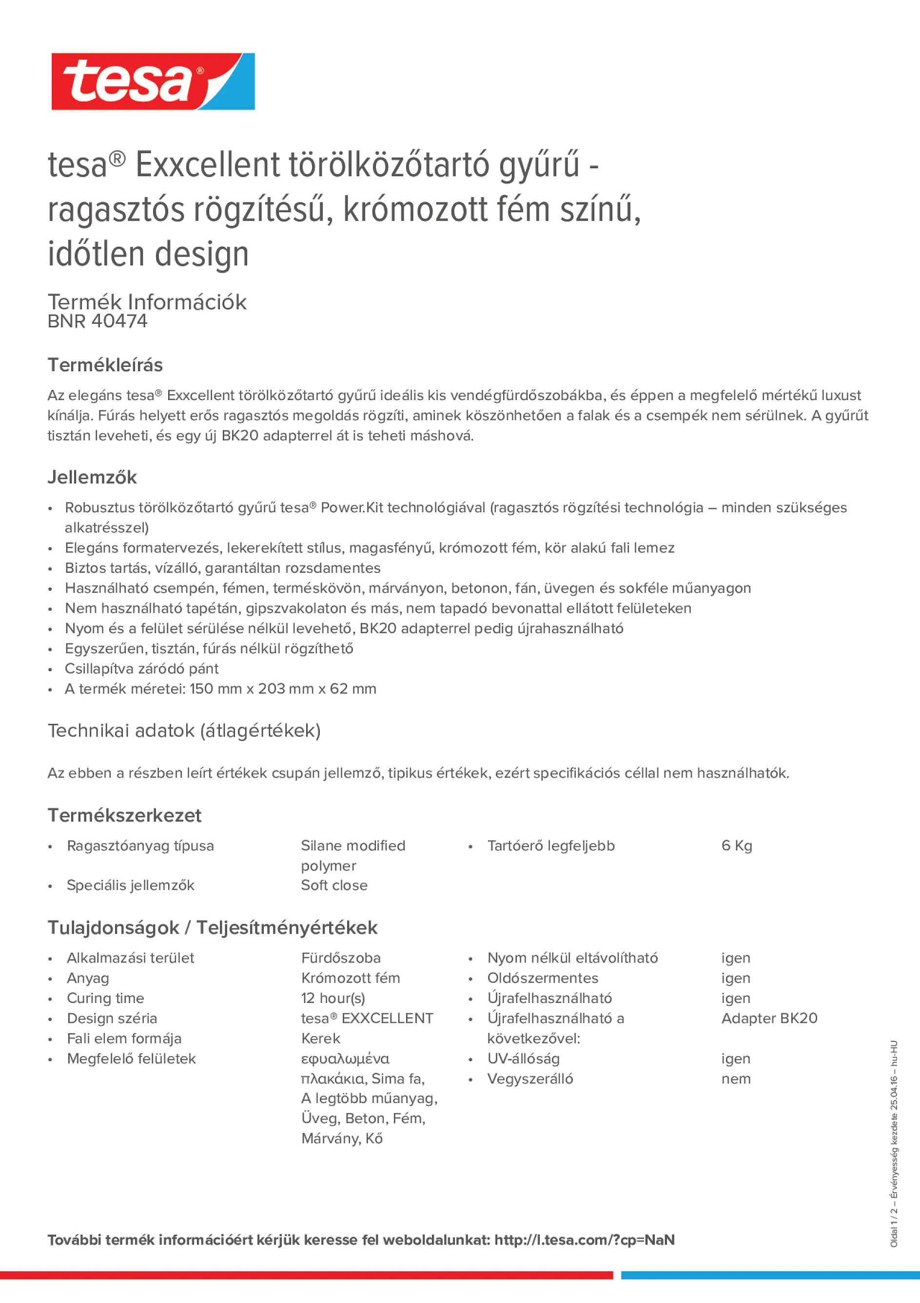 Product information_tesa® 40474_hu-HU