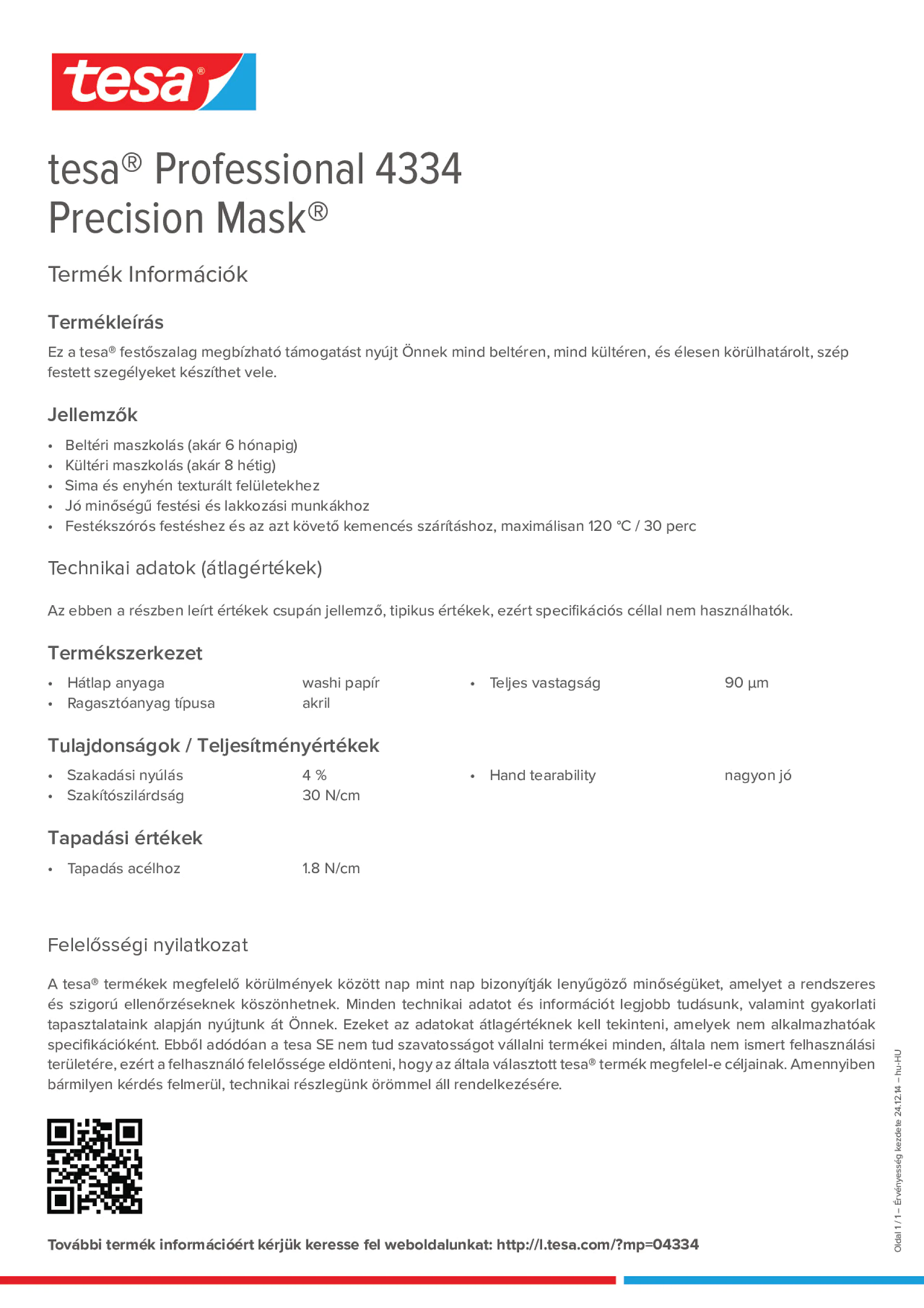 Product information_tesa® Professional 04334_hu-HU