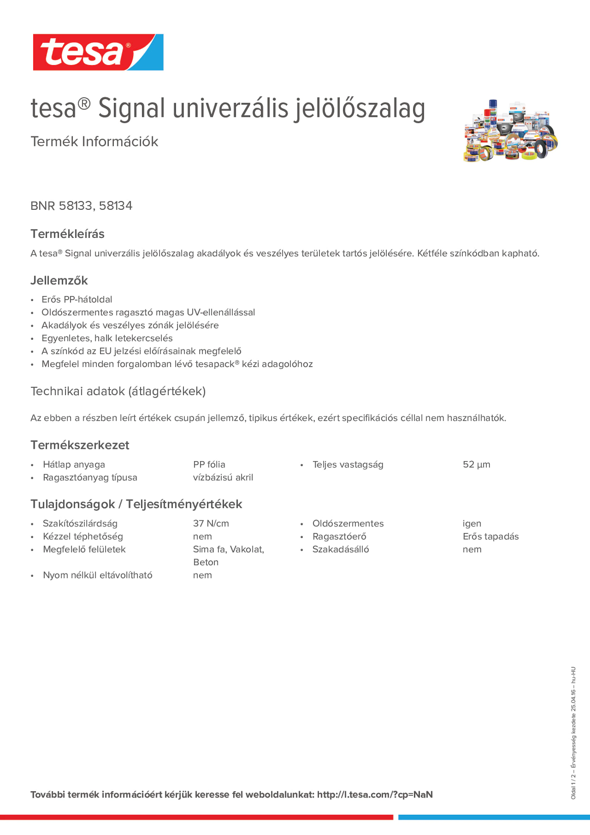 Product information_tesa® 58134YLBK_hu-HU