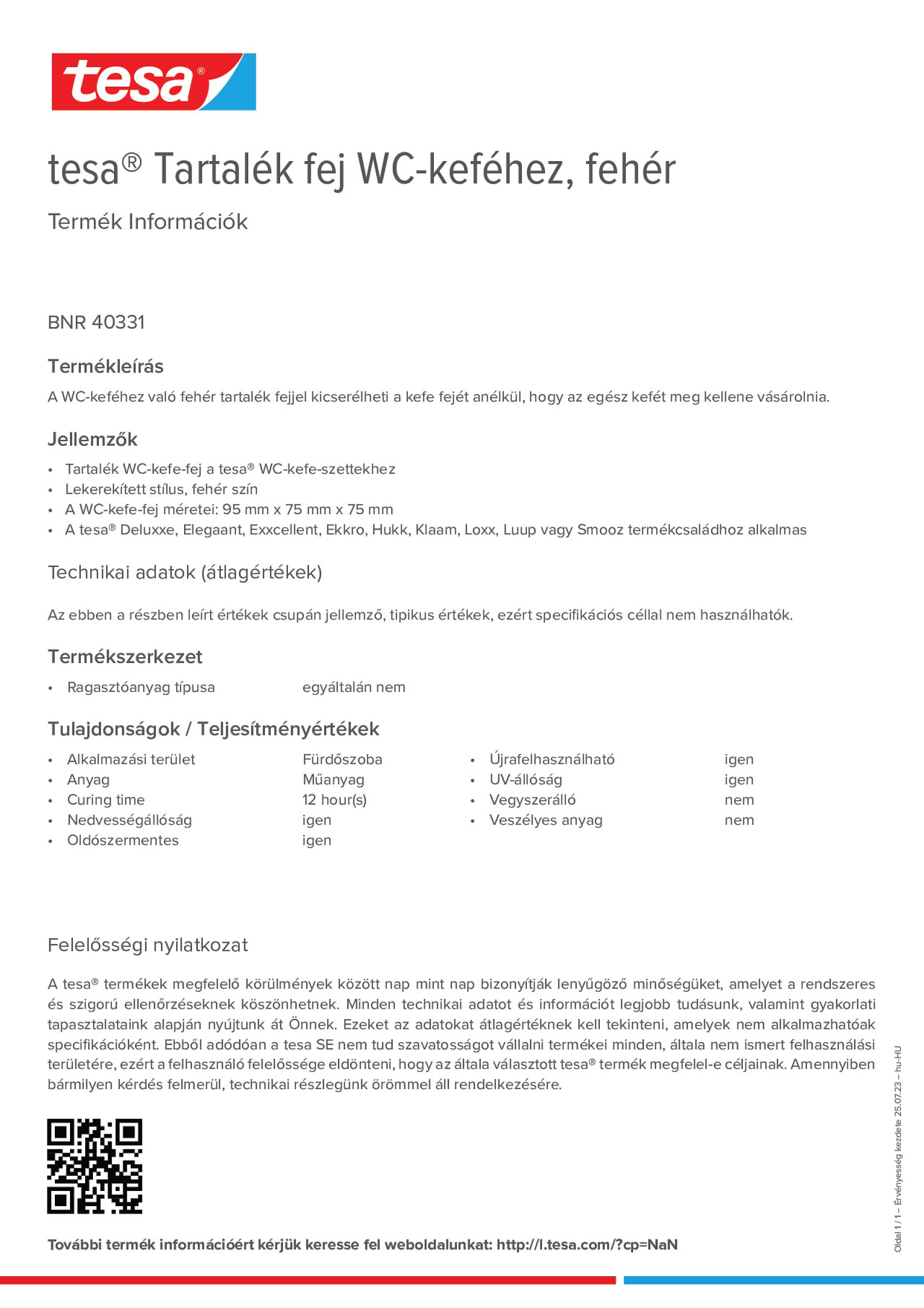 Product information_tesa® 40331_hu-HU