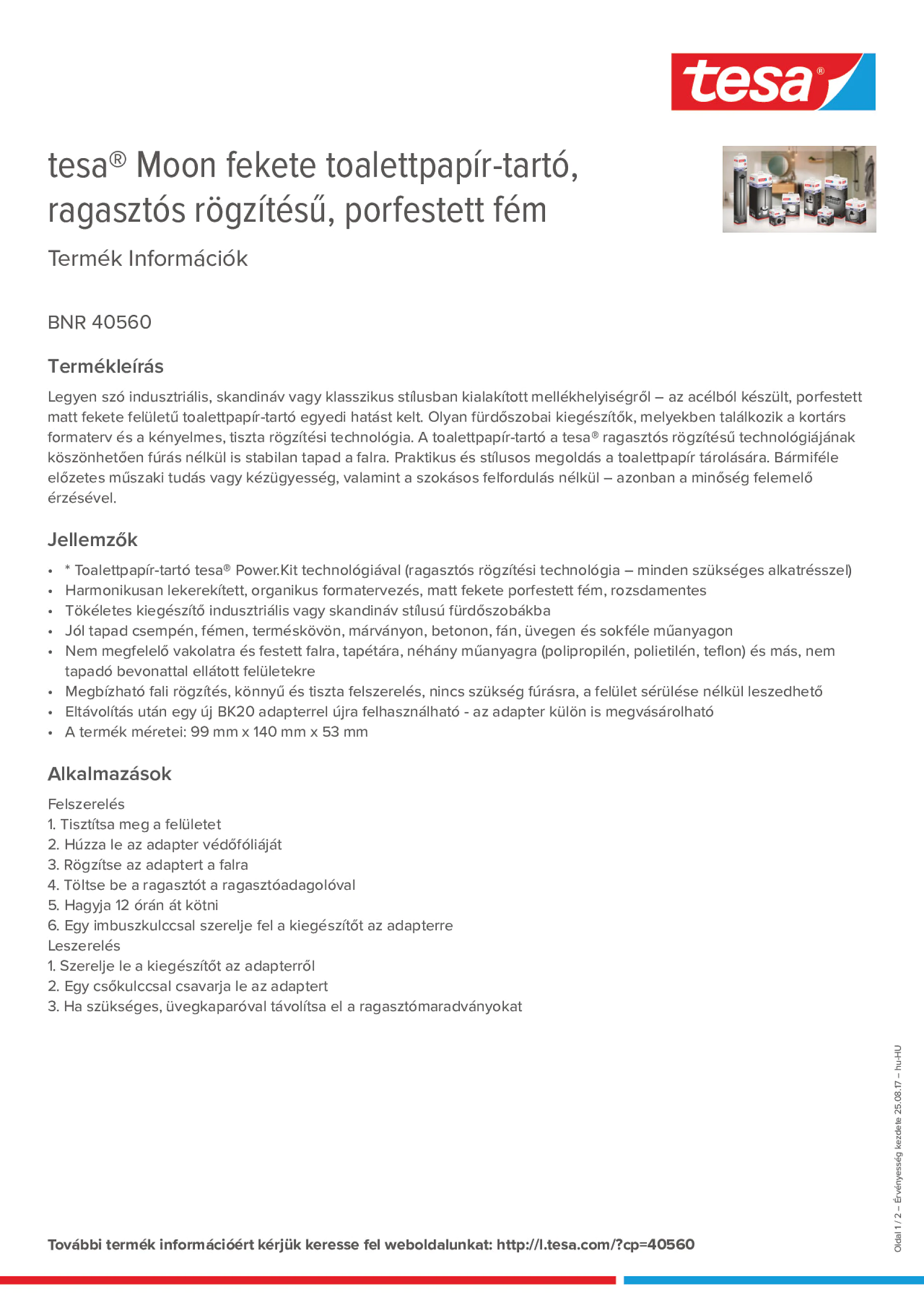 Product information_tesa® 40560_hu-HU