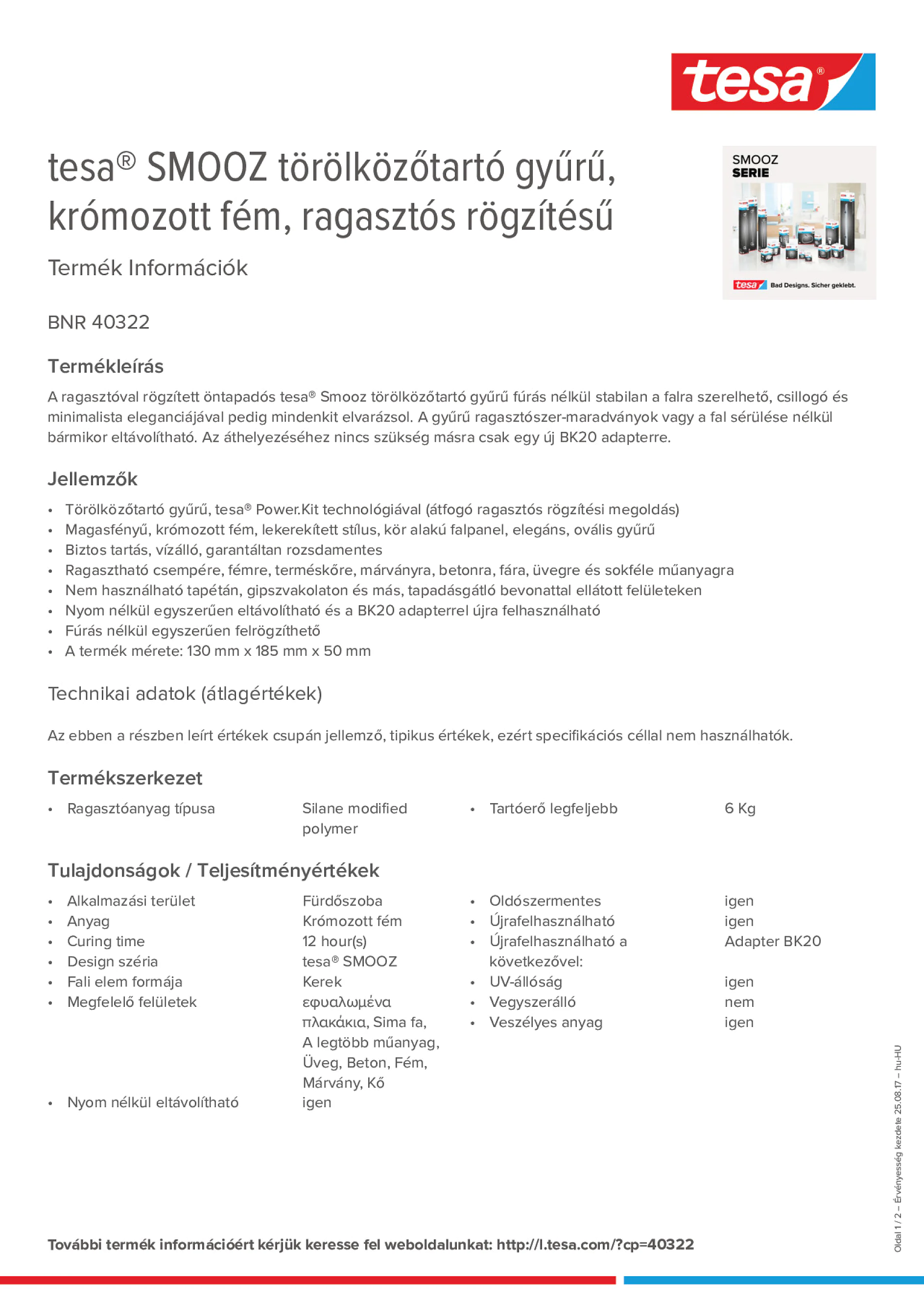 Product information_tesa® 40322_hu-HU