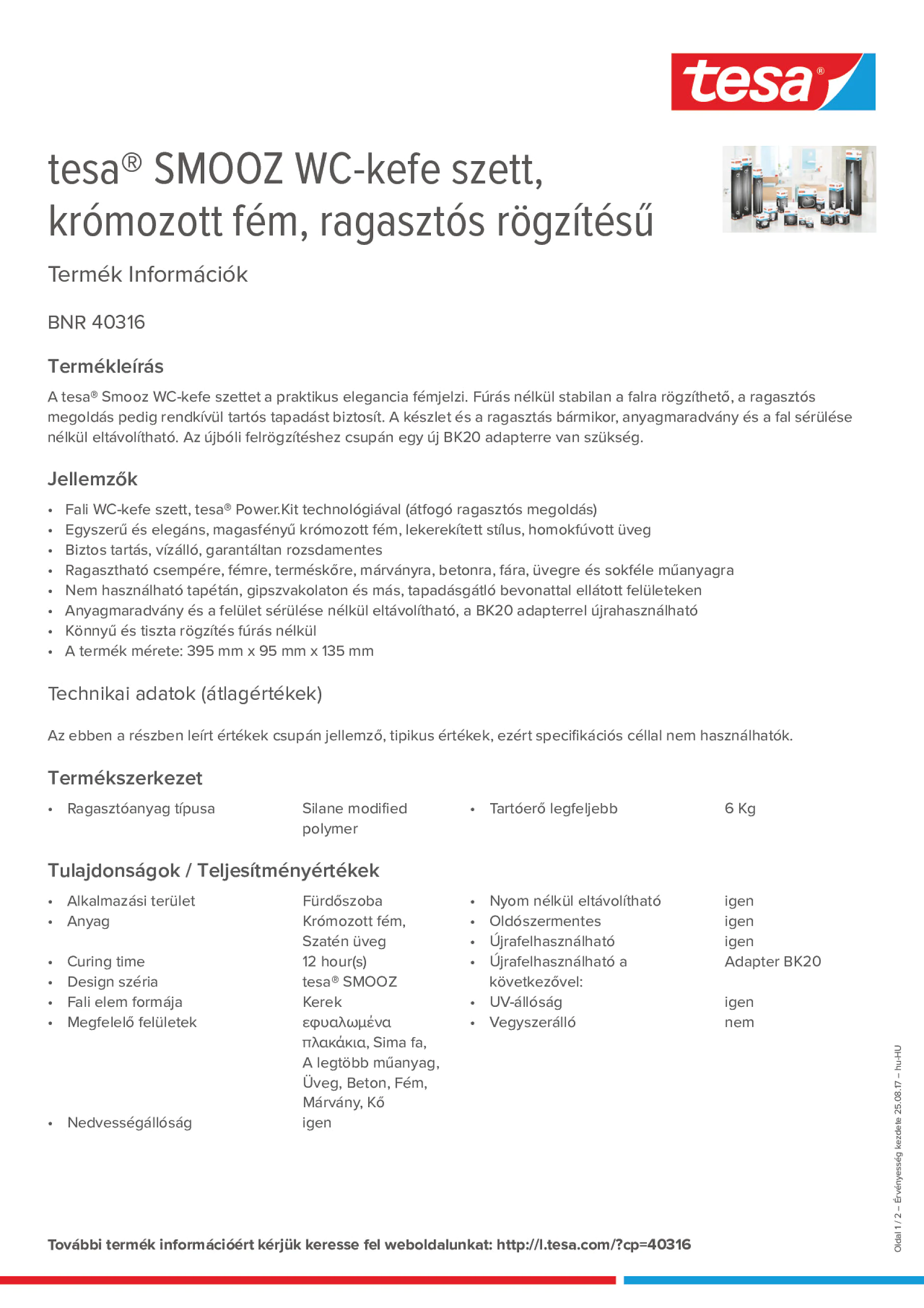 Product information_tesa® 40316_hu-HU