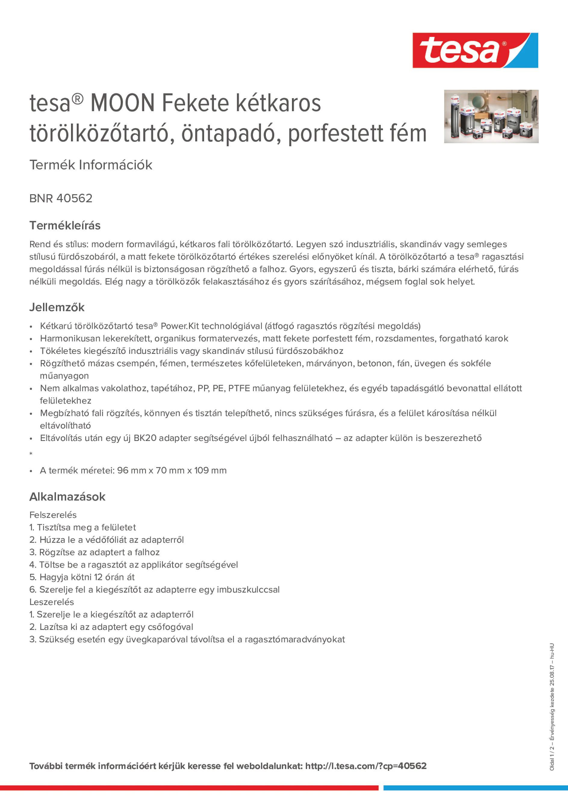 Product information_tesa® 40562_hu-HU
