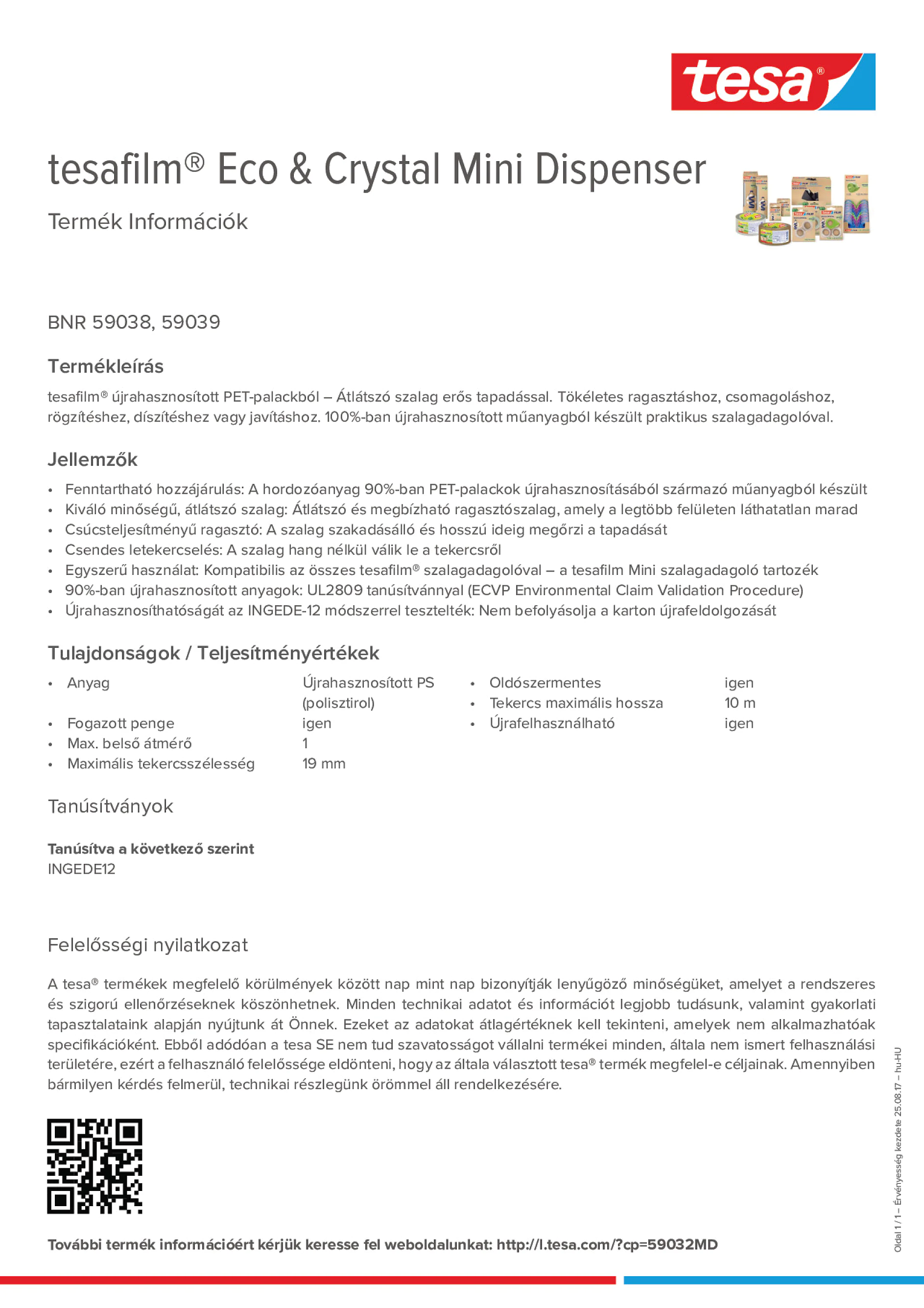 Product information_tesafilm® 59038_hu-HU
