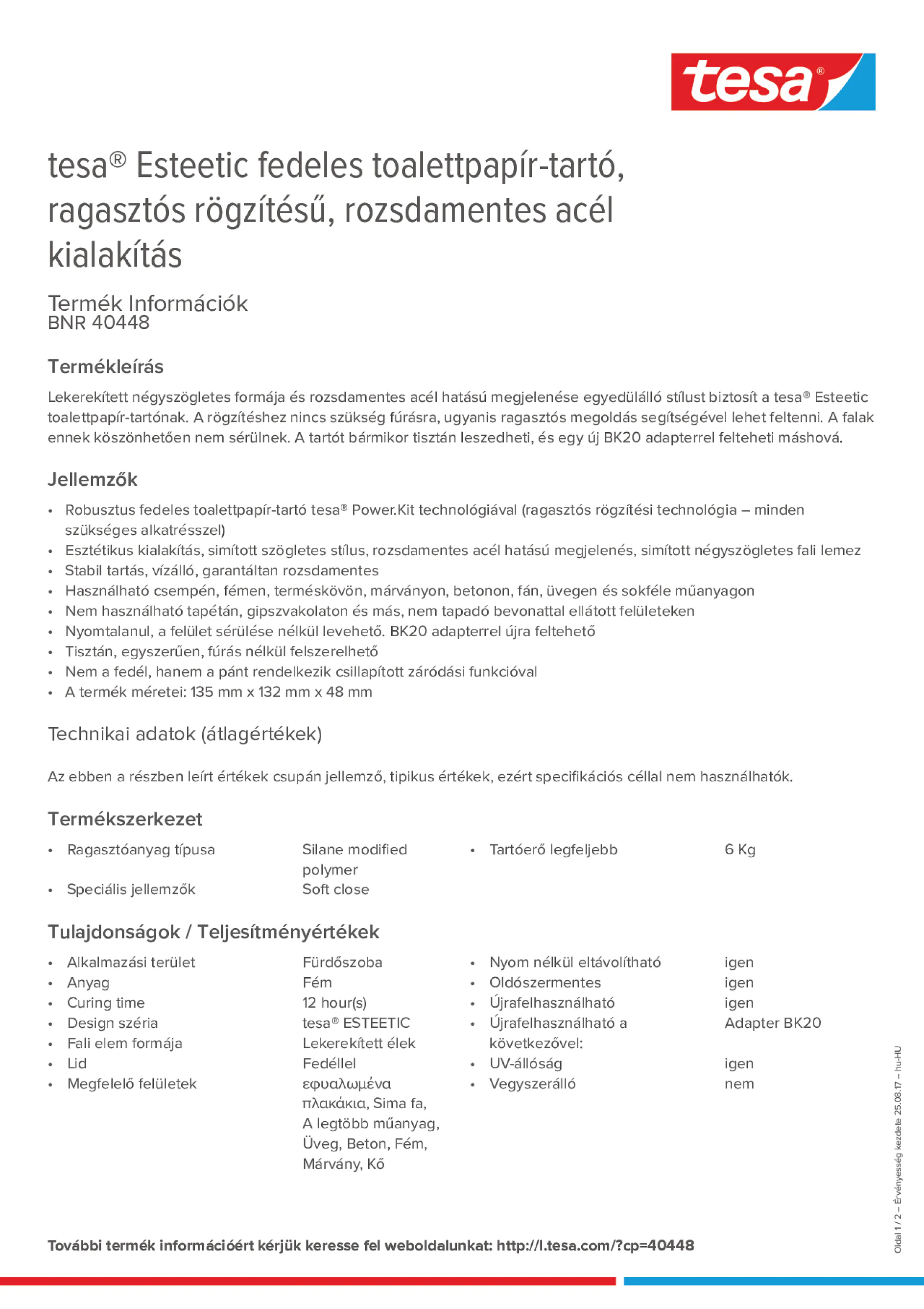 Product information_tesa® 40448_hu-HU