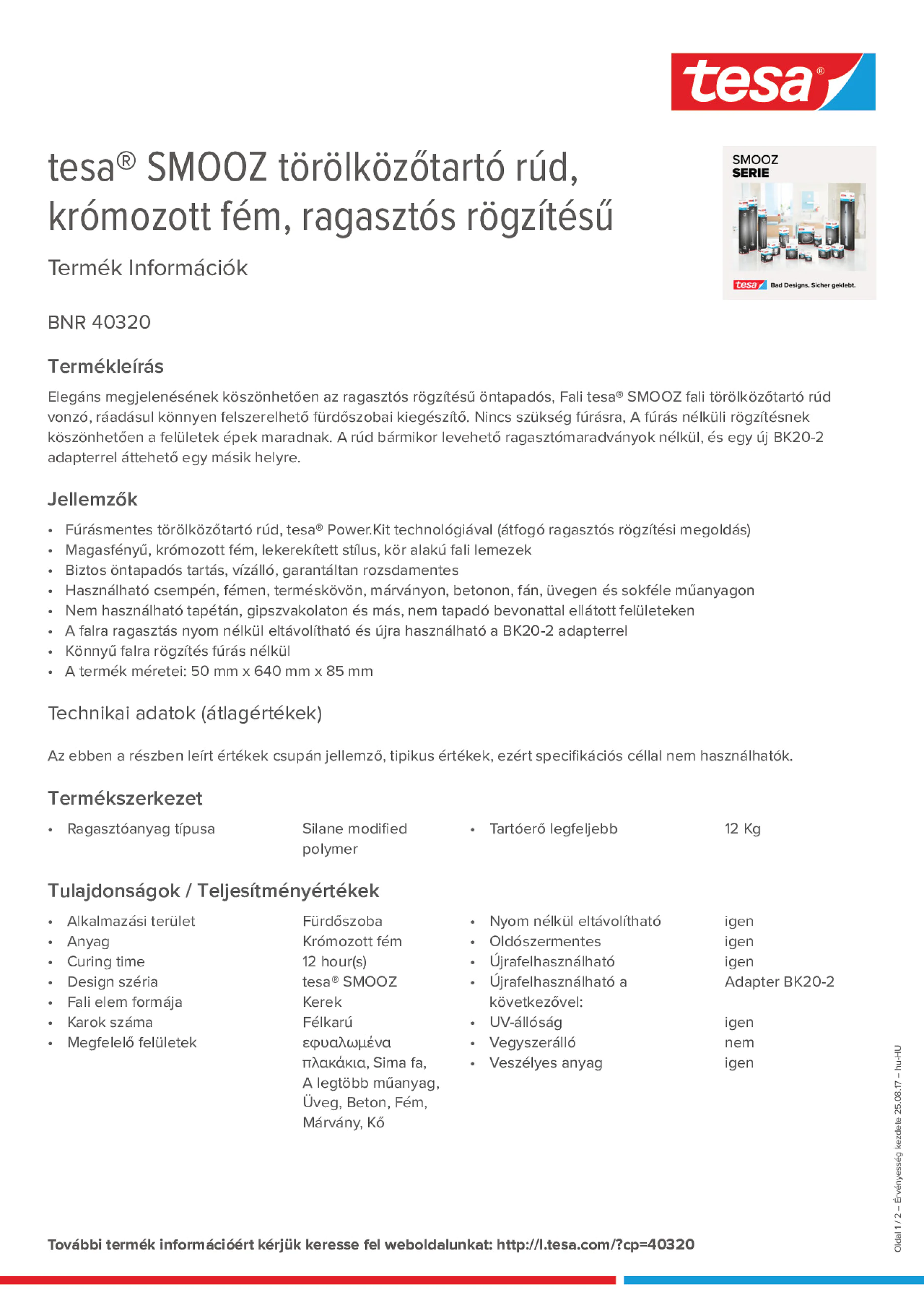 Product information_tesa® 40320_hu-HU