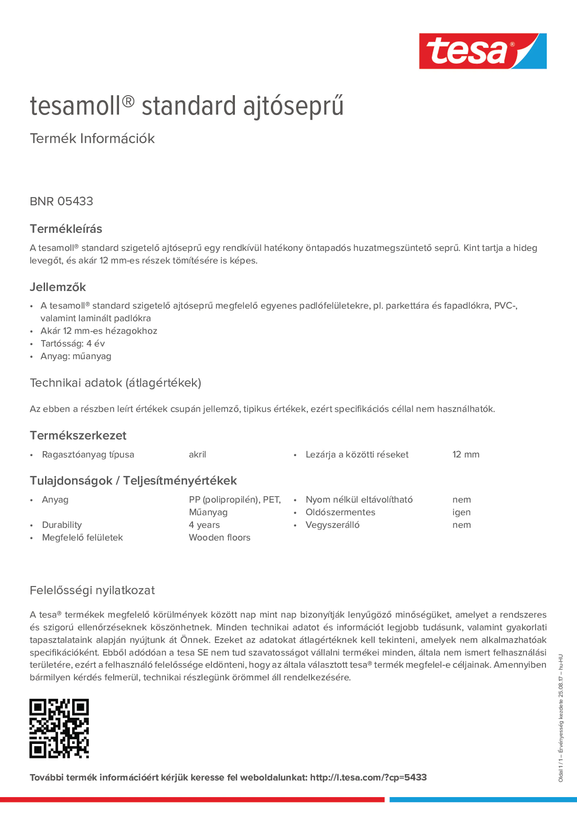 Product information_tesamoll® 05433_hu-HU