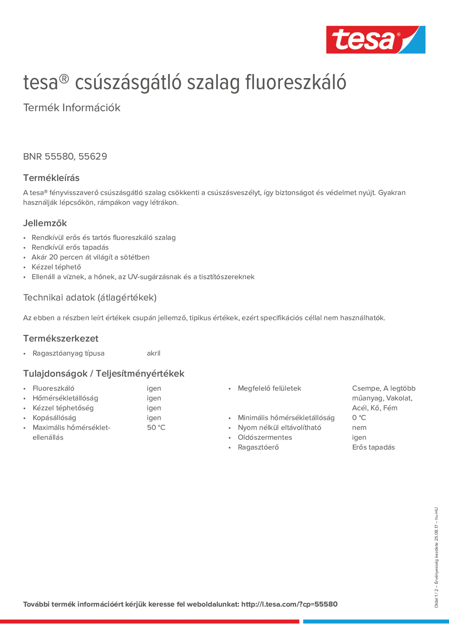 Product information_tesa® 55580_hu-HU