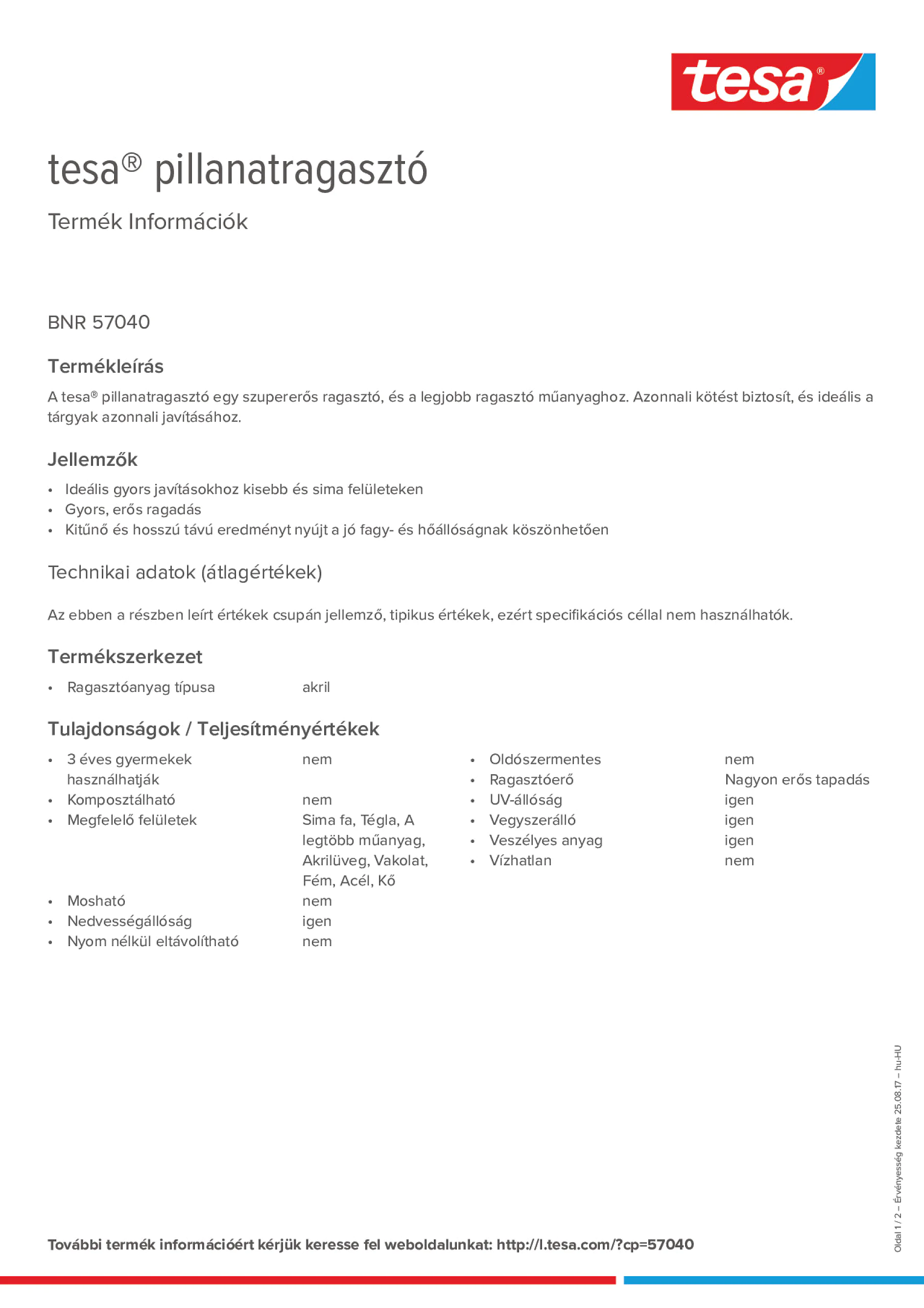 Product information_tesa® 57040_hu-HU