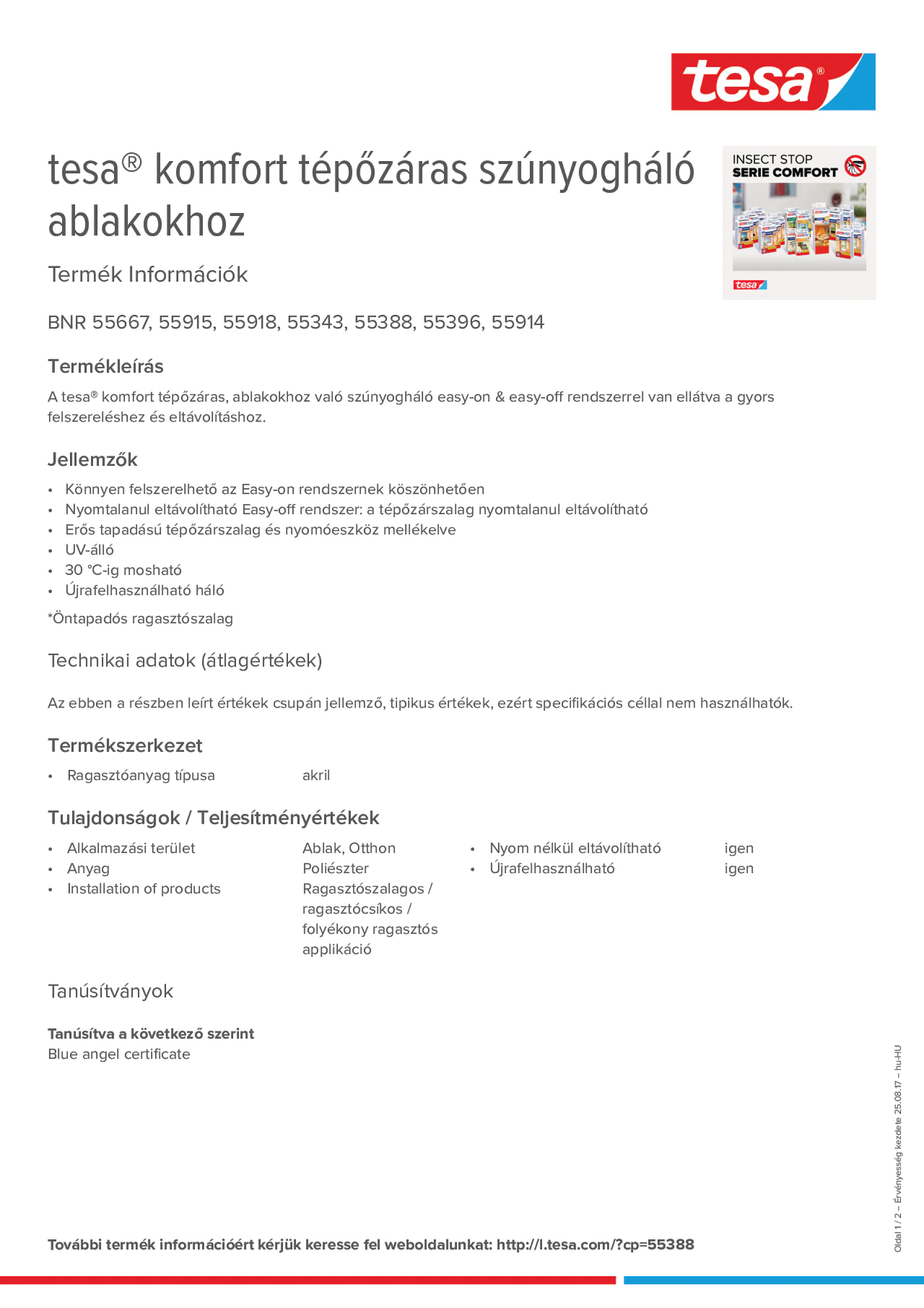 Product information_tesa® 55667_hu-HU