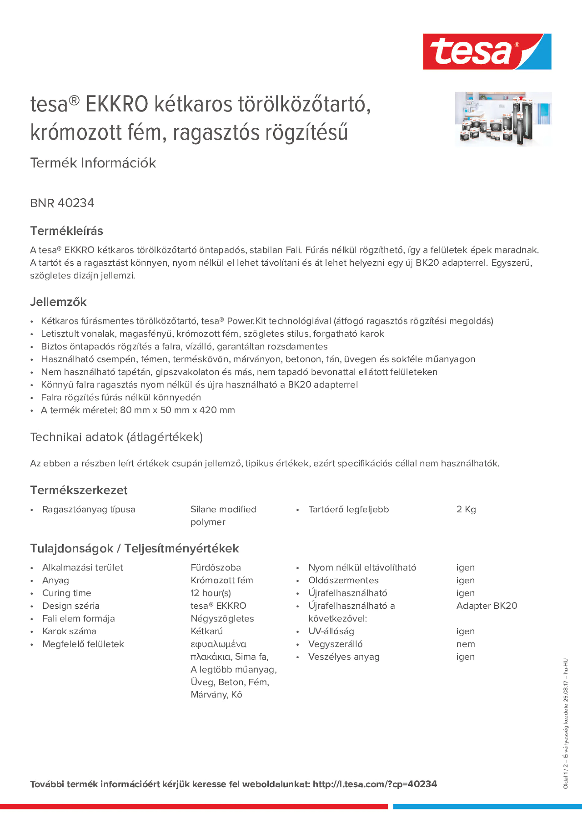 Product information_tesa® 40234_hu-HU