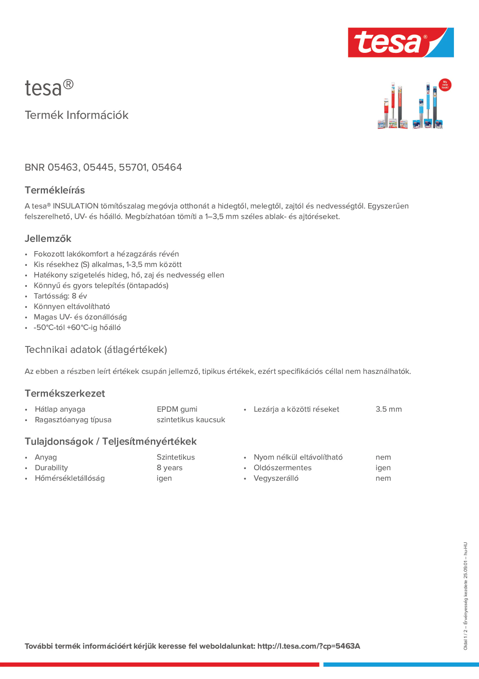 Product information_tesa® 05463_hu-HU
