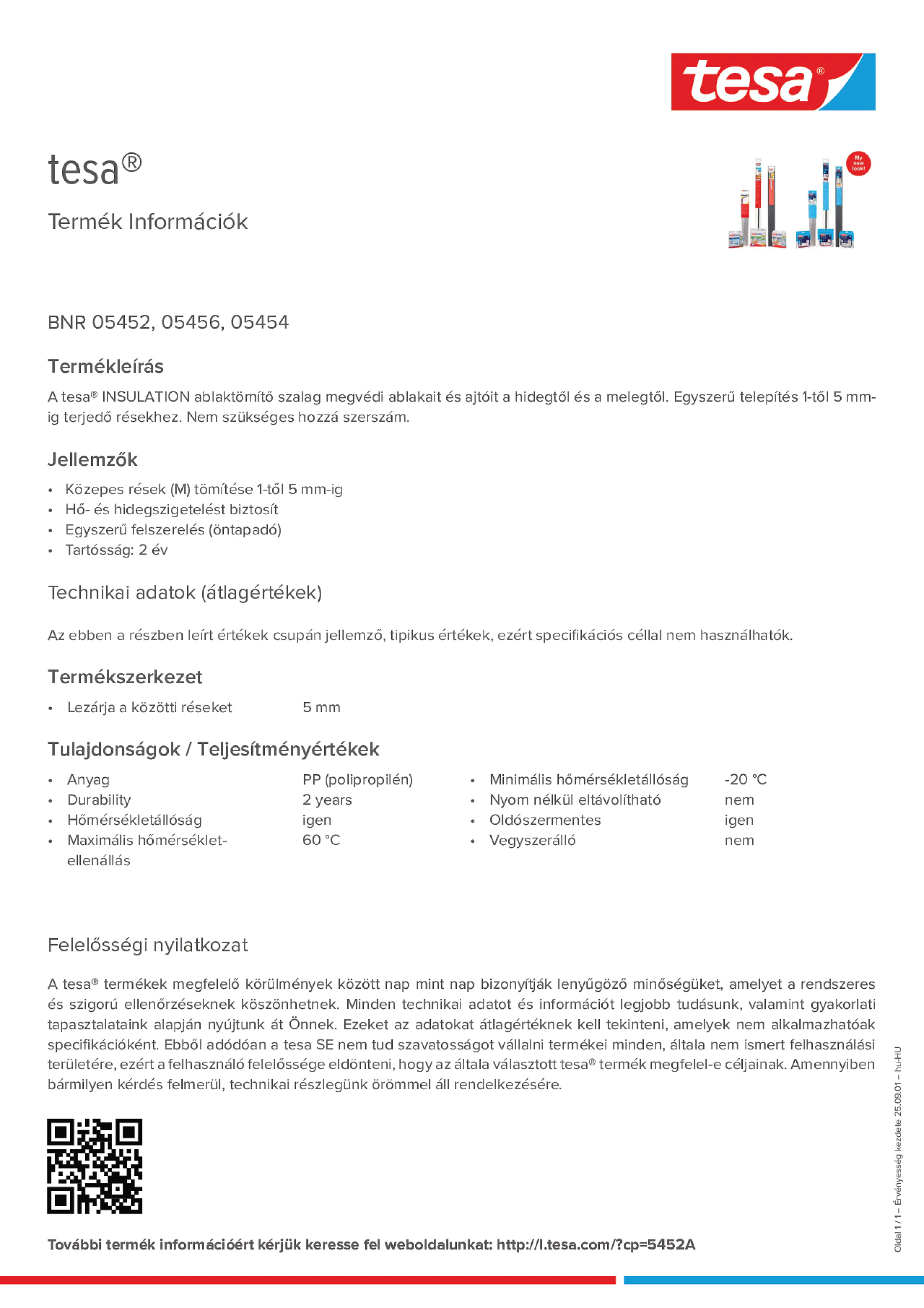 Product information_tesa® 05452_hu-HU