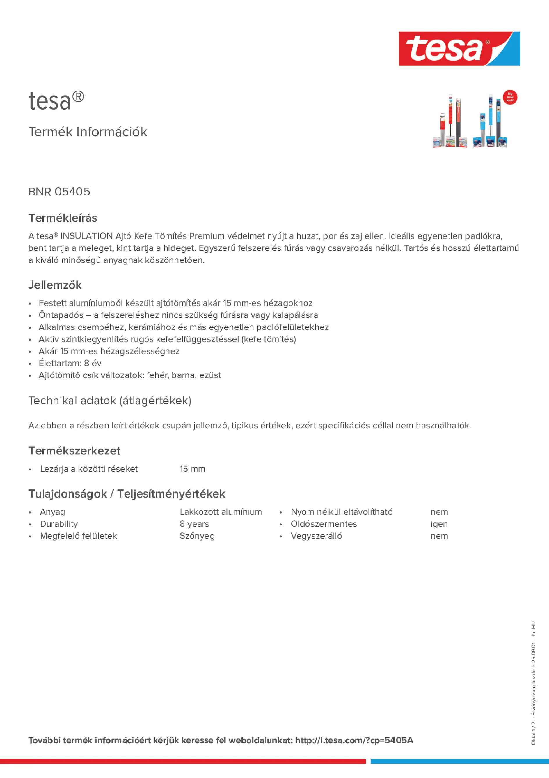 Product information_tesa® 05405_hu-HU