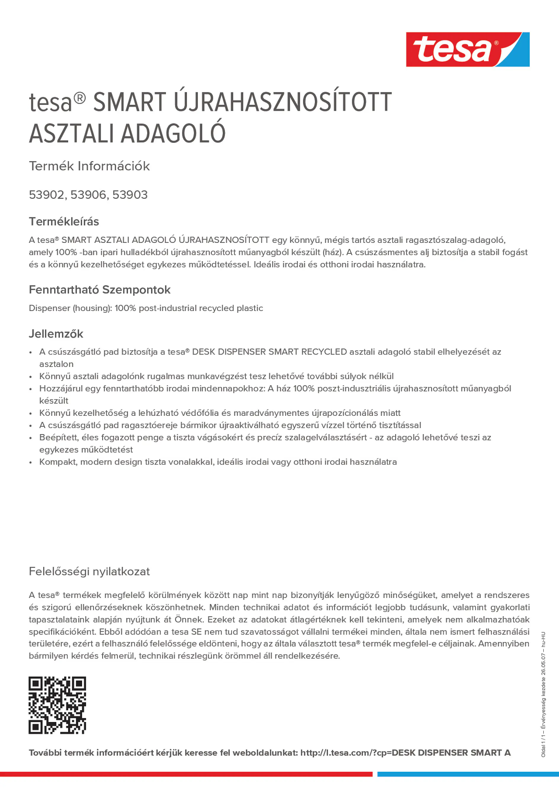 Product information_tesa® 53902DSMA_hu-HU