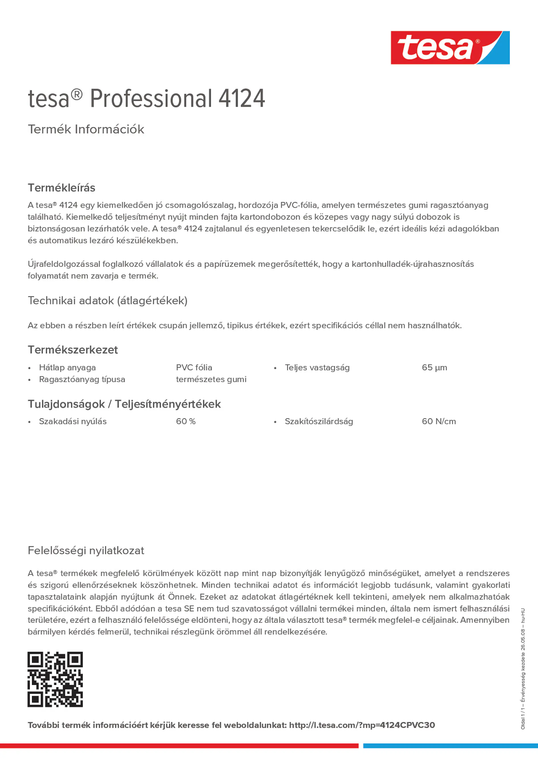 Product information_tesa® Professional 04124_hu-HU