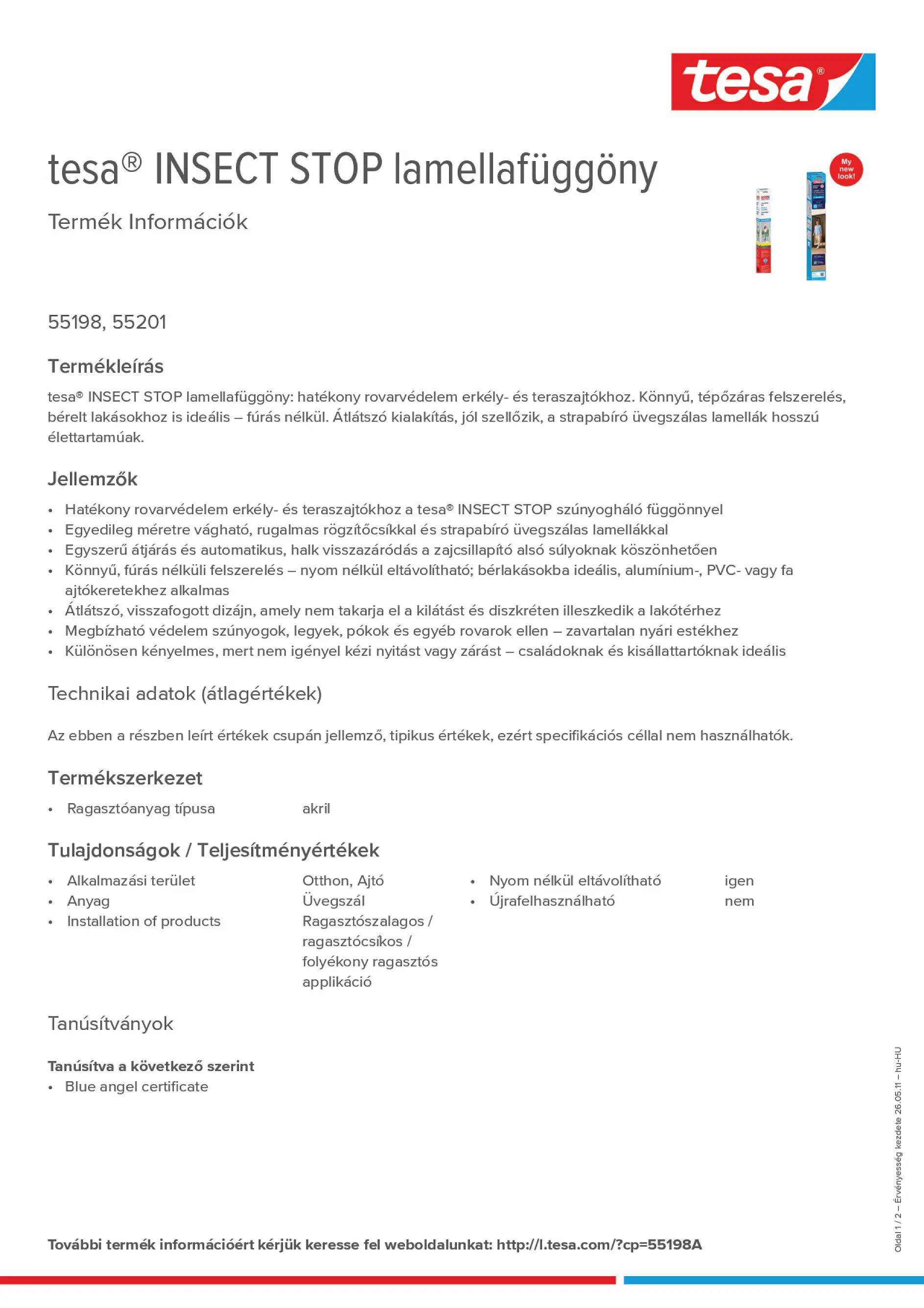 Product information_tesa® 55198A_hu-HU