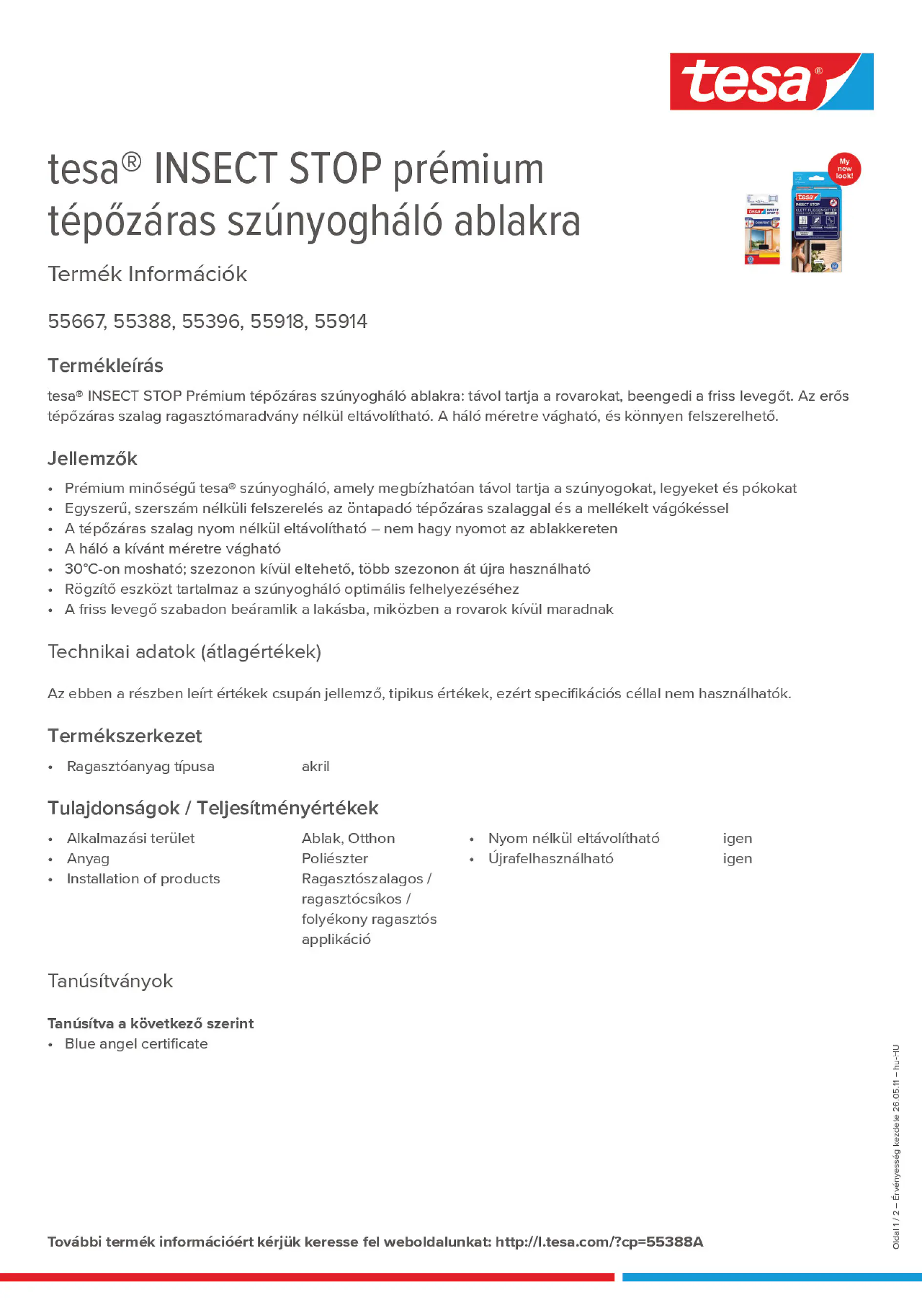 Product information_tesa® 55388A_hu-HU