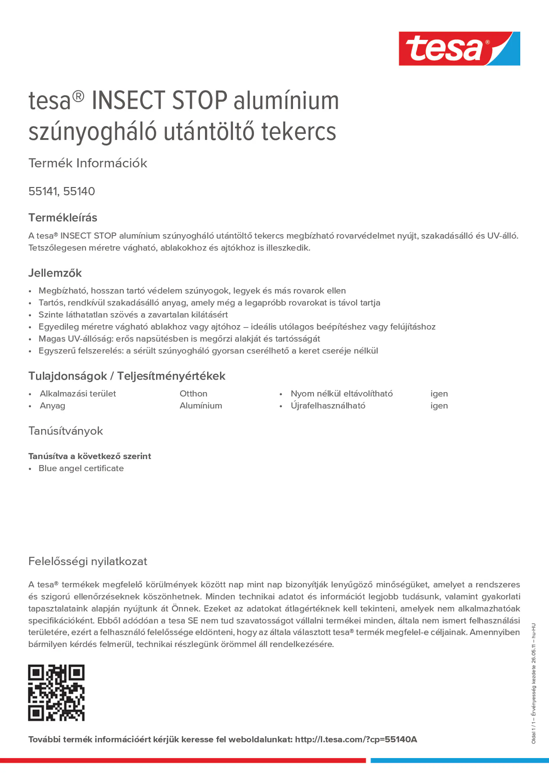 Product information_tesa® 55140A_hu-HU
