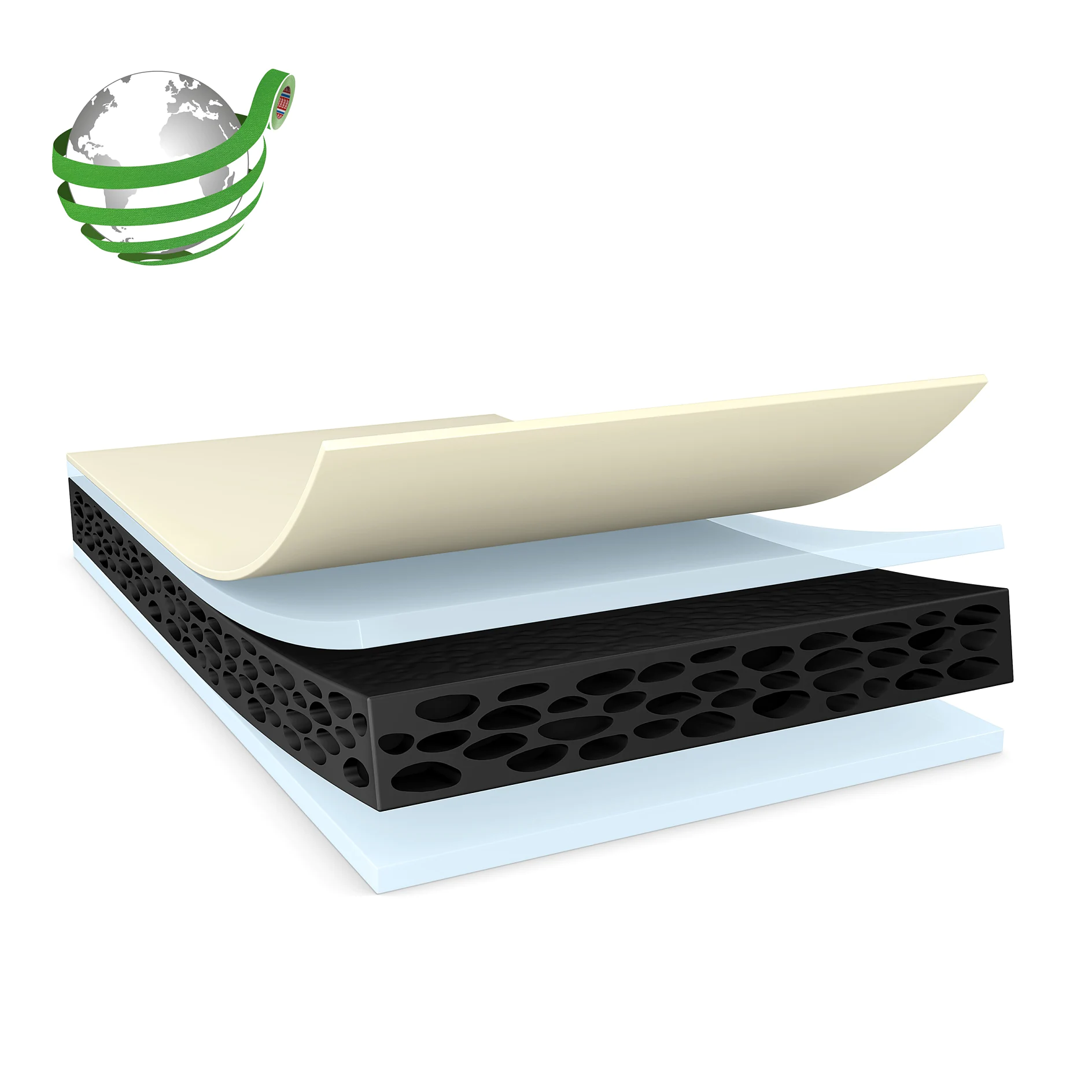 product-illustration-black-pe-foam-sustainable