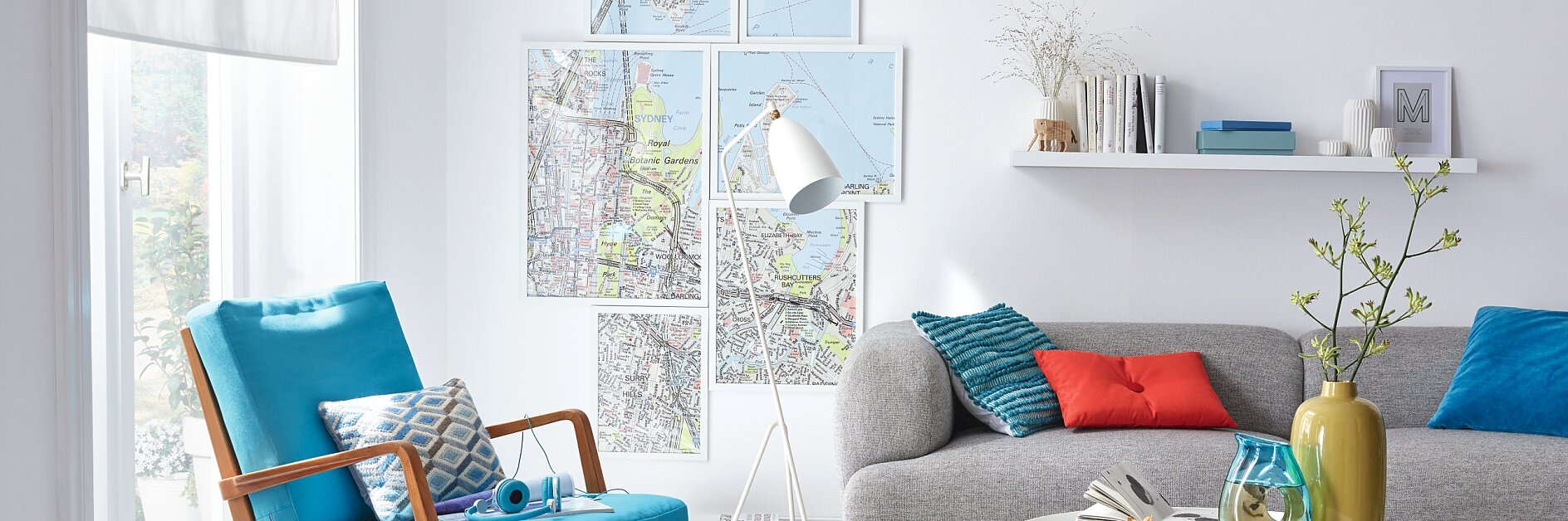 Create your own multi piece wall art!