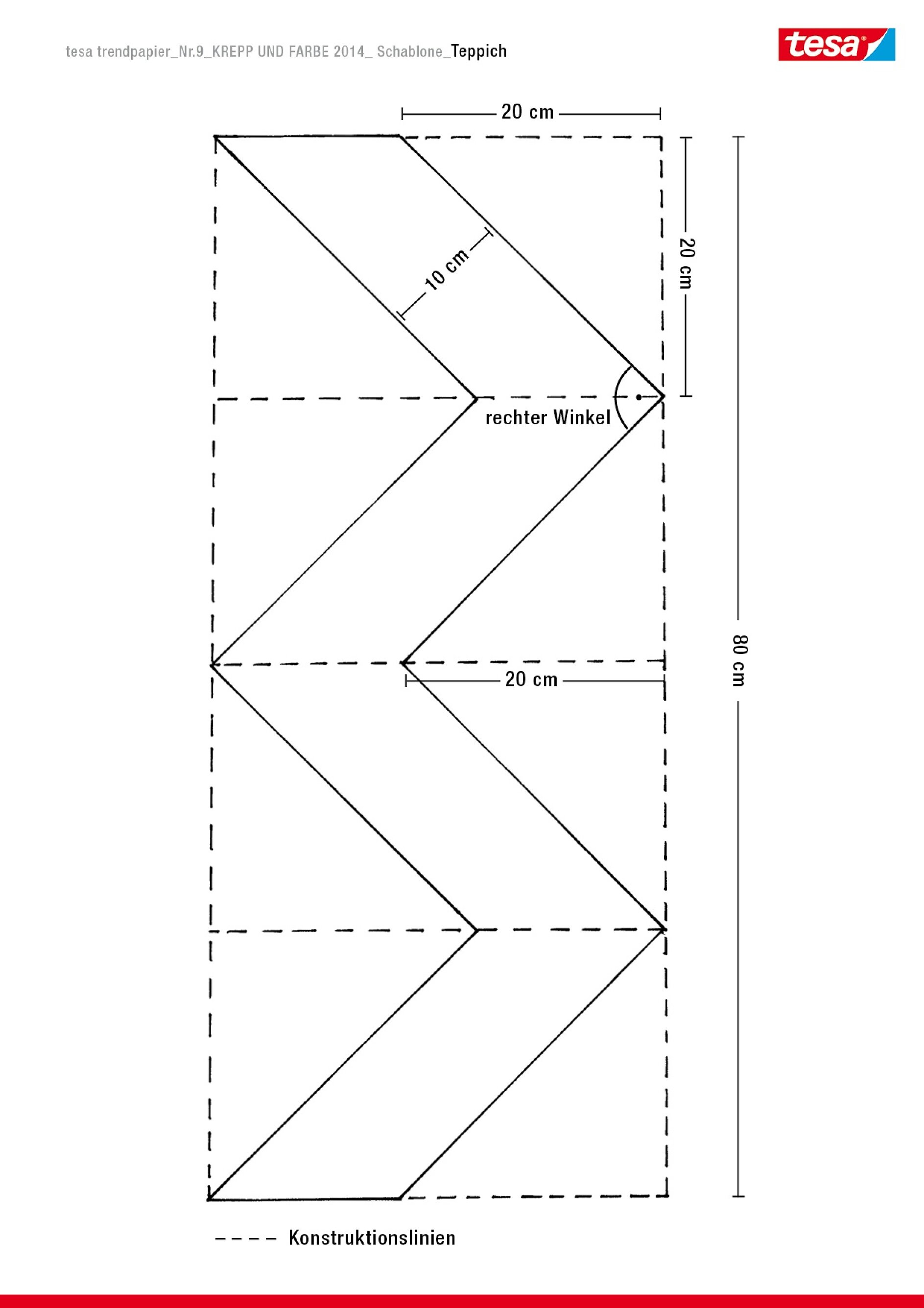 DIY Teppich / Template