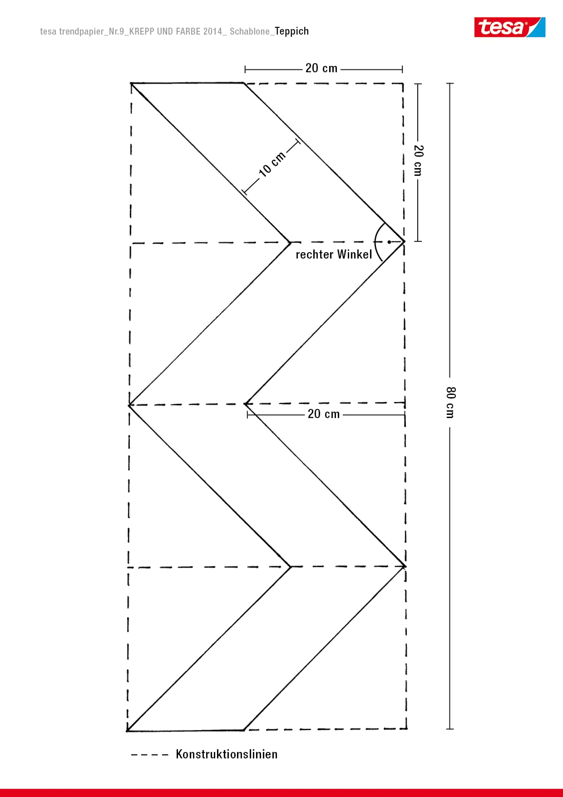 DIY Teppich / Template