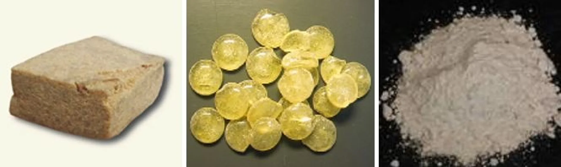 Componenti degli adesivi in gomma naturale: gomma, resine, filler. Componenti degli adesivi in gomma naturale: gomma, resine, filler.