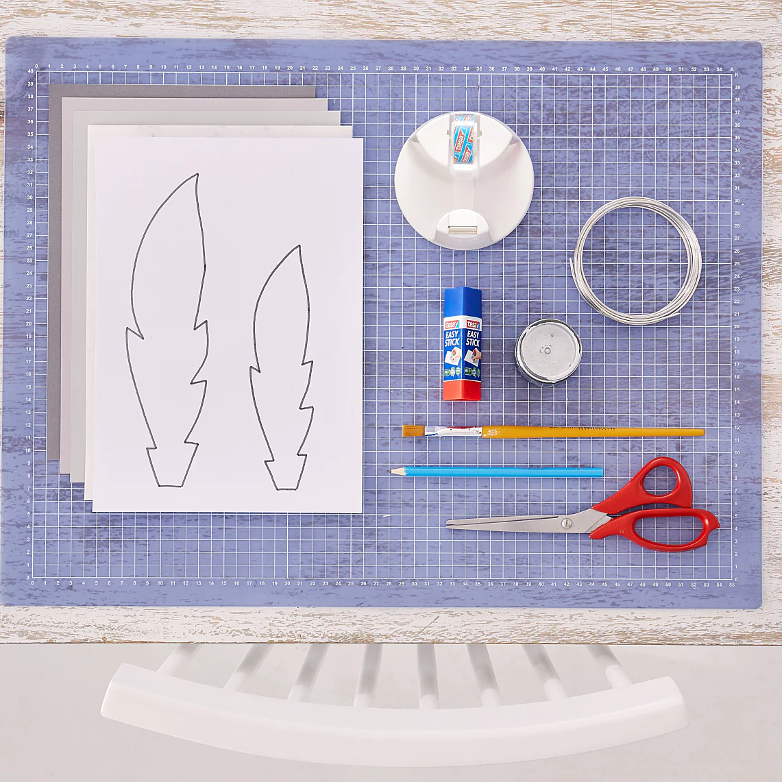 DIY Paper feathers / Overview