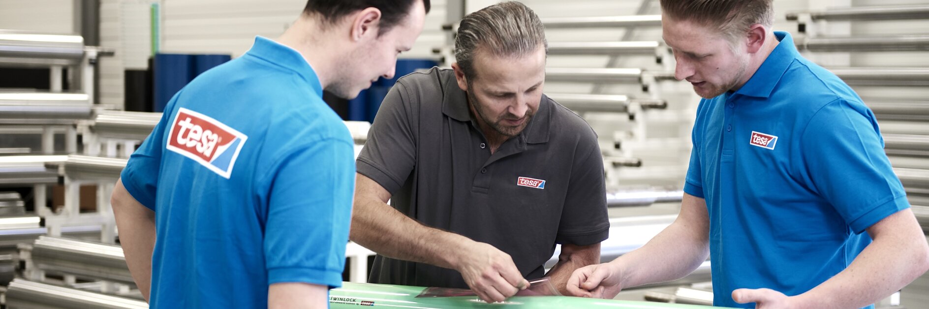 tesa® Germany; sede internazionale Polymount; Paesi Bassi; fotografie di Marcus Koppen; aprile 2018, ritocco finale