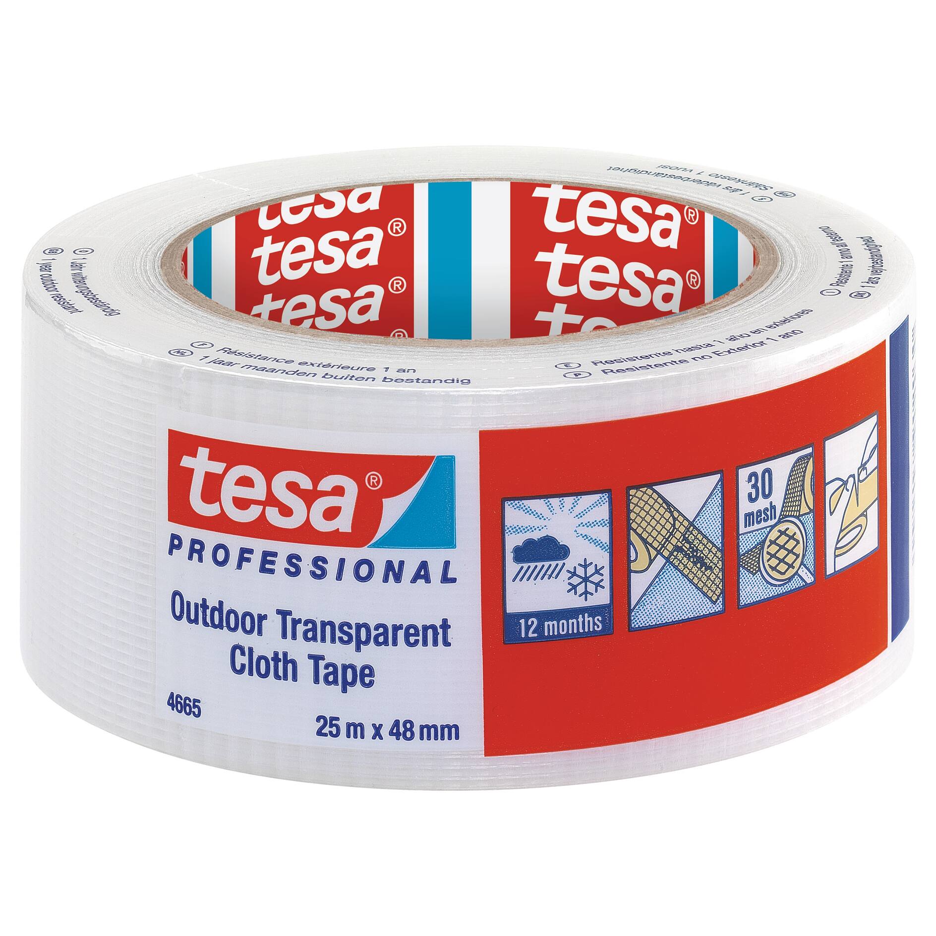 tesa® Professional 4325 Masking Tape Pro White - tesa
