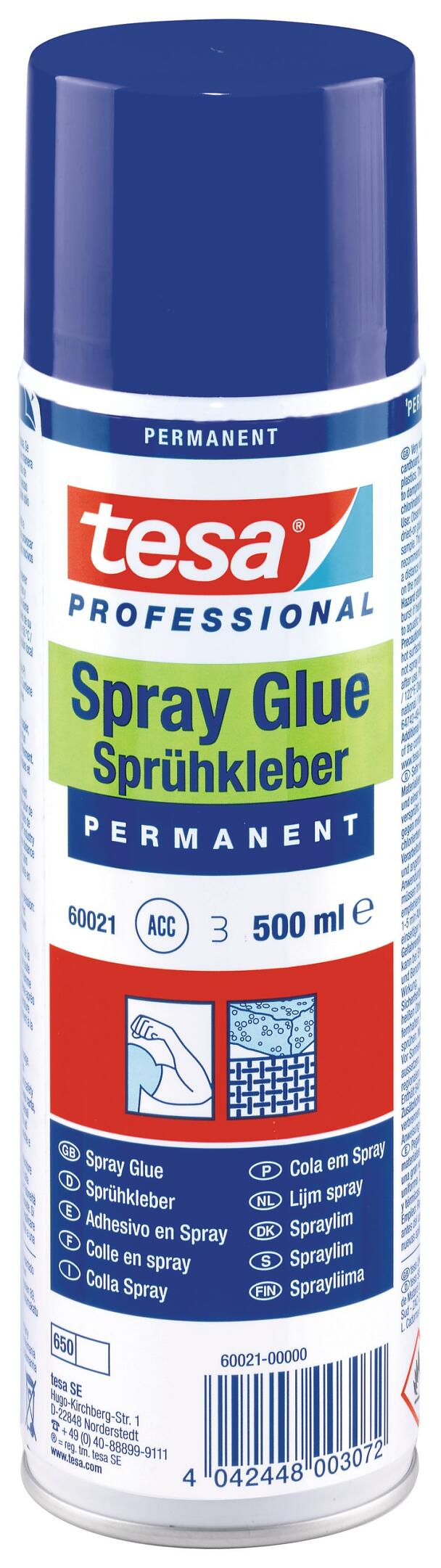 tesa® 60021 Spray glue Permanent - tesa