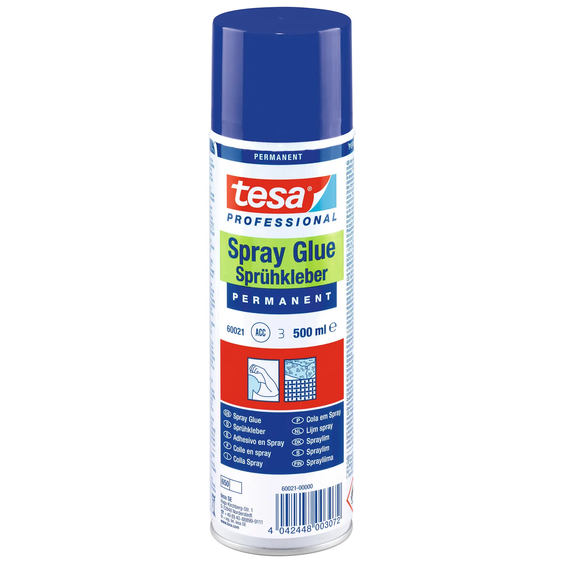 [en-en] tesa Professional Spray Glue Permanent LI602