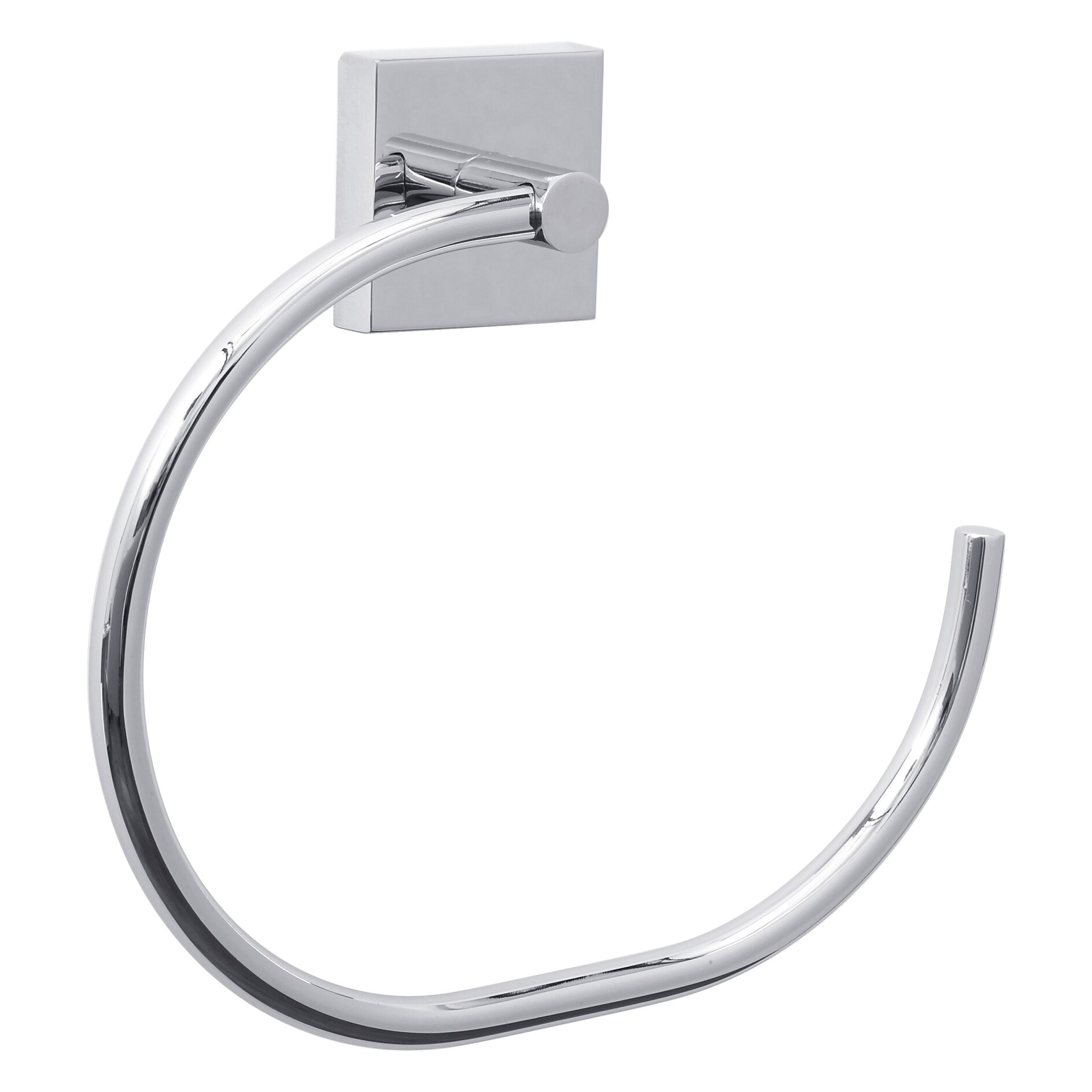 Porta asciugamani ad anello Ekkro EK207 cromo acquista da OBI