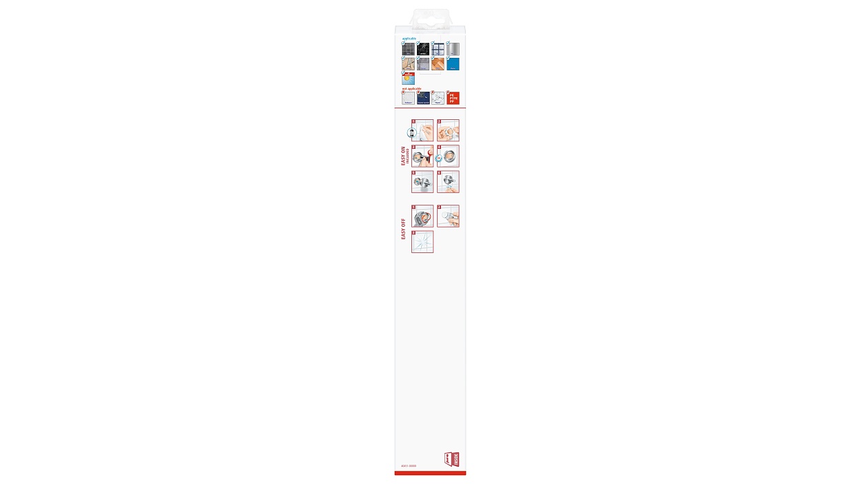 [en-en] tesa Esteetic 2-Armed Towel Holder