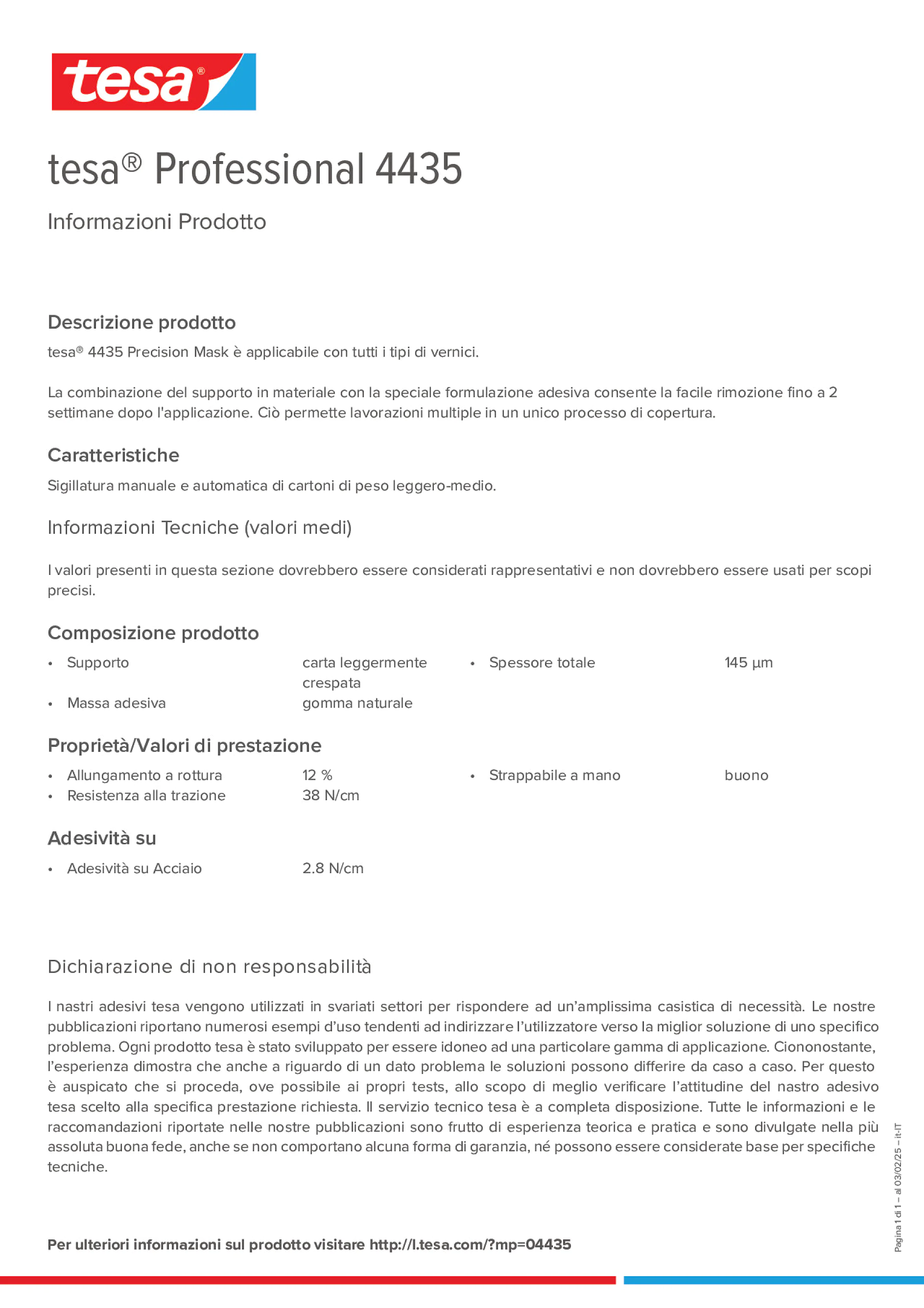 Product information_tesa® Professional 04435_it-IT