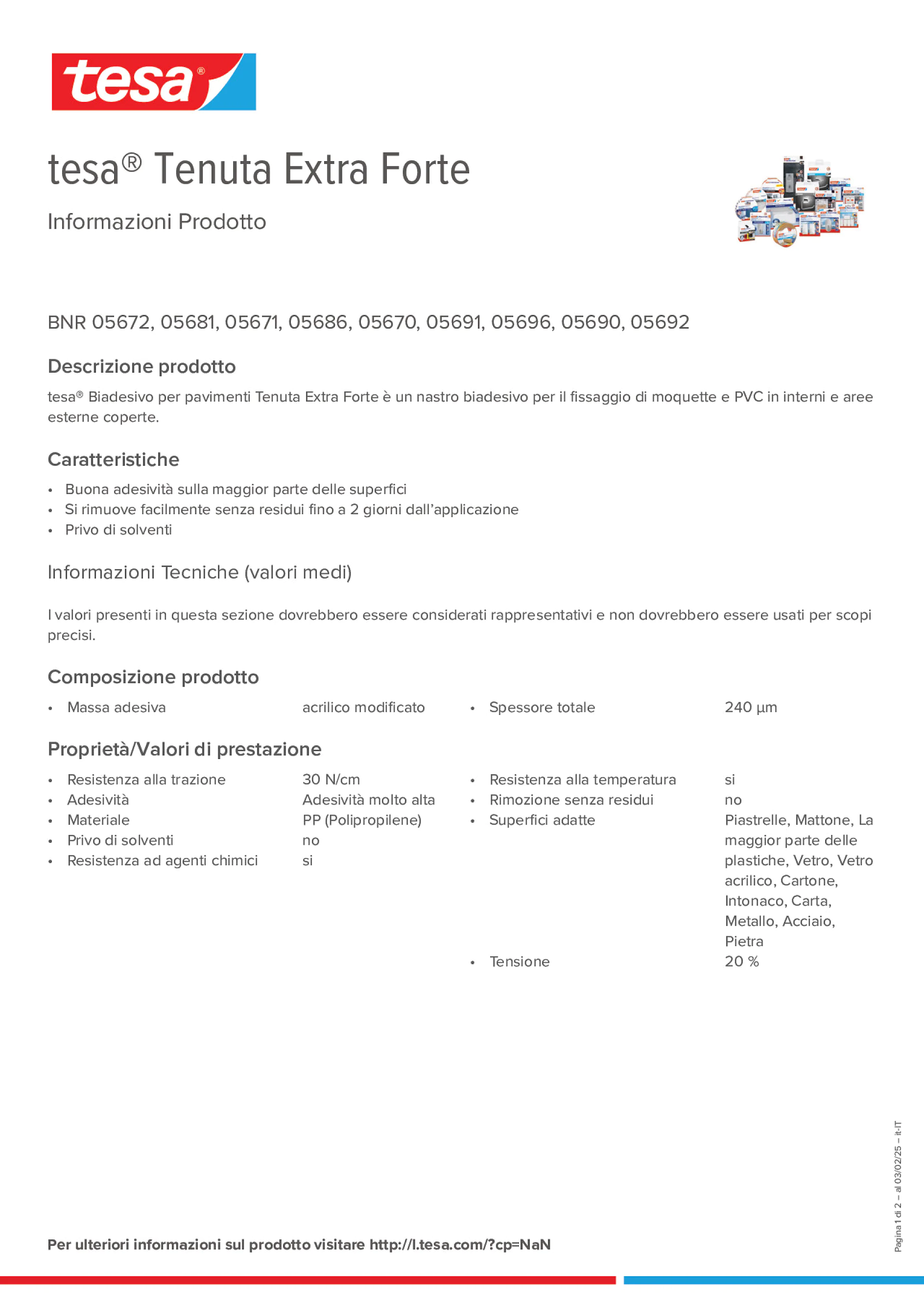 Product information_tesa® 5696_it-IT