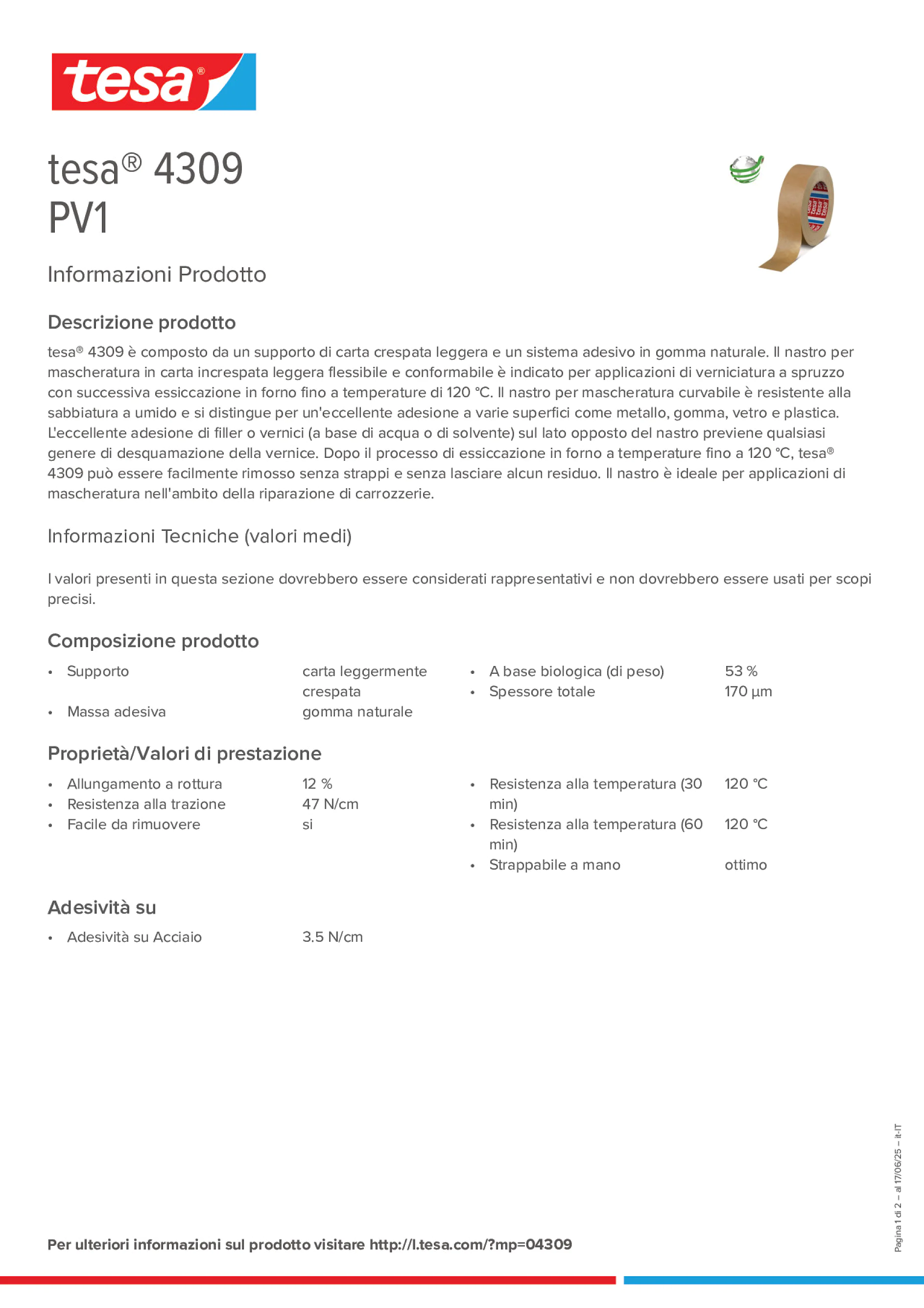 Product information_tesa® 04309_it-IT