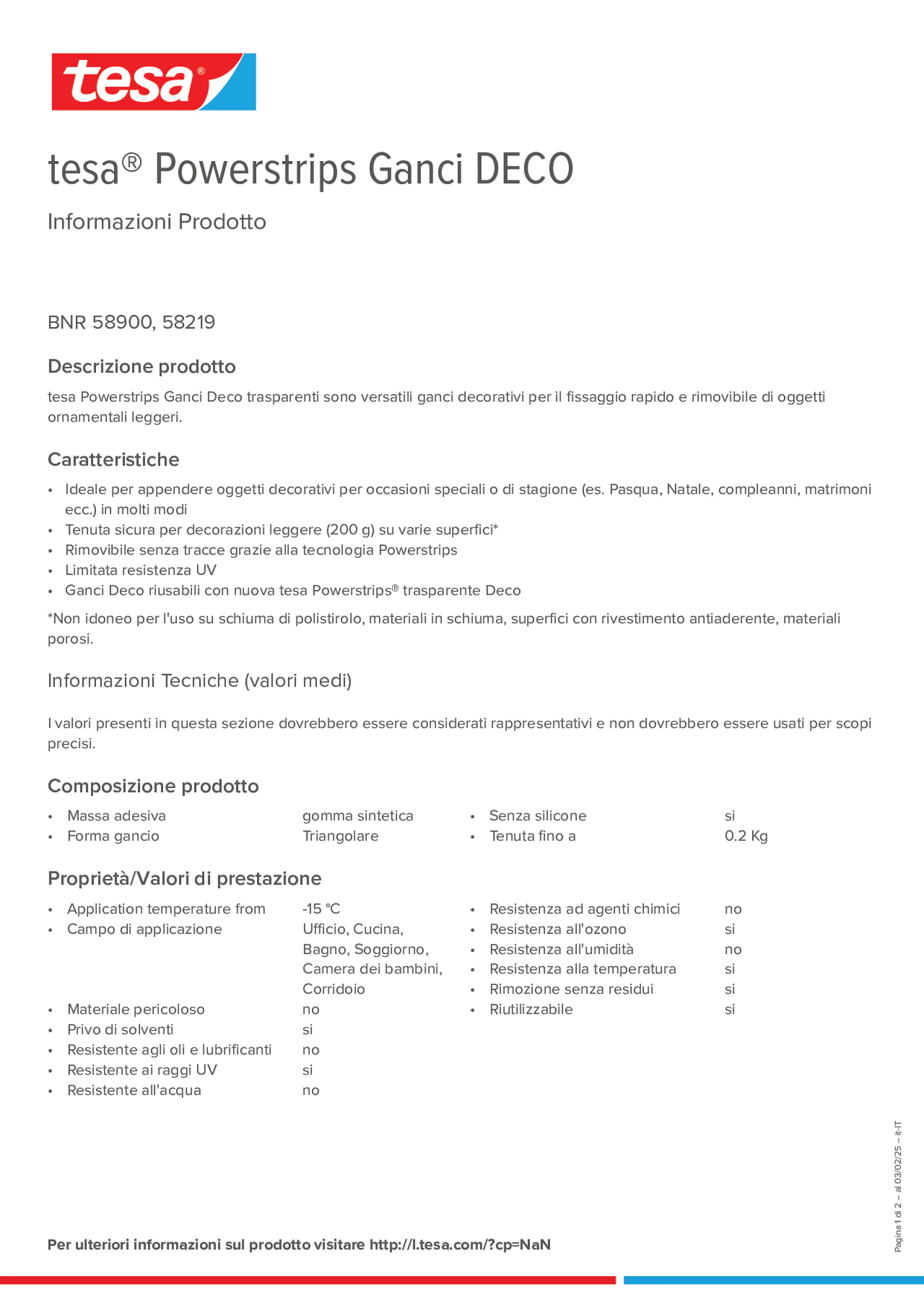 Product information_tesa® Powerstrips 58900_it-IT