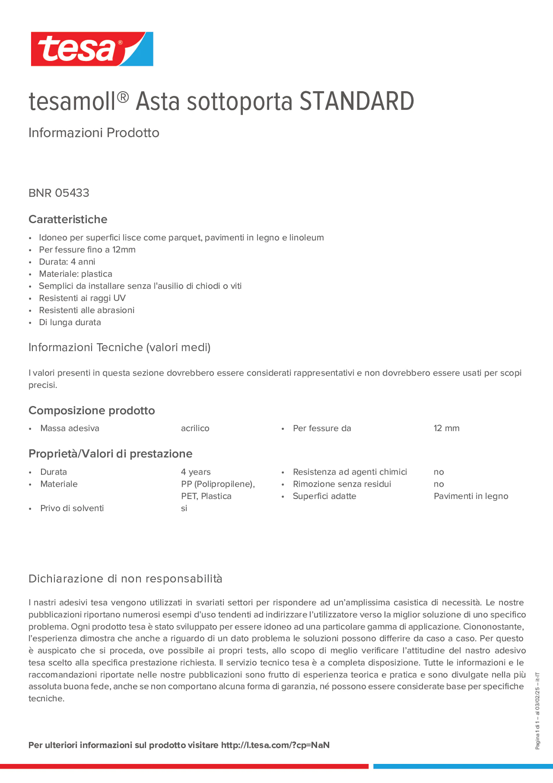 Product information_tesamoll® 05433_it-IT
