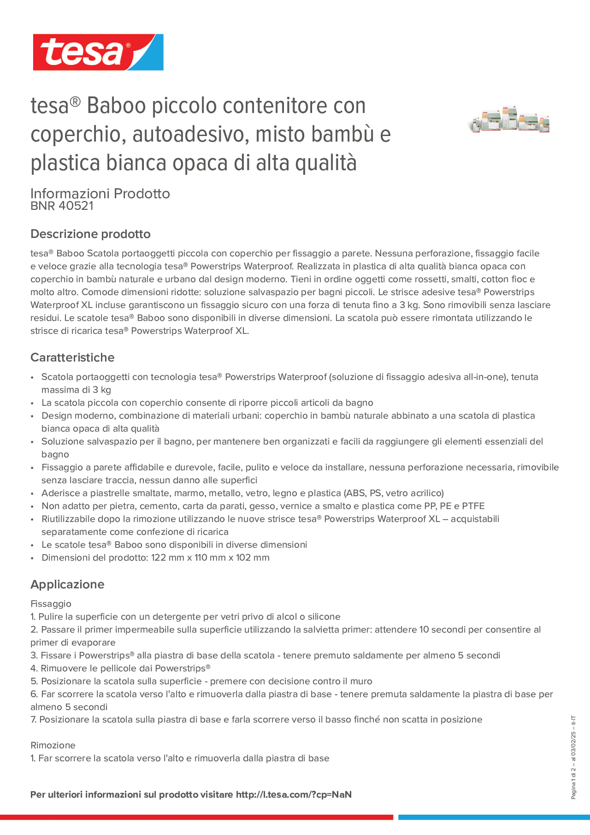 Product information_tesa® 40521_it-IT