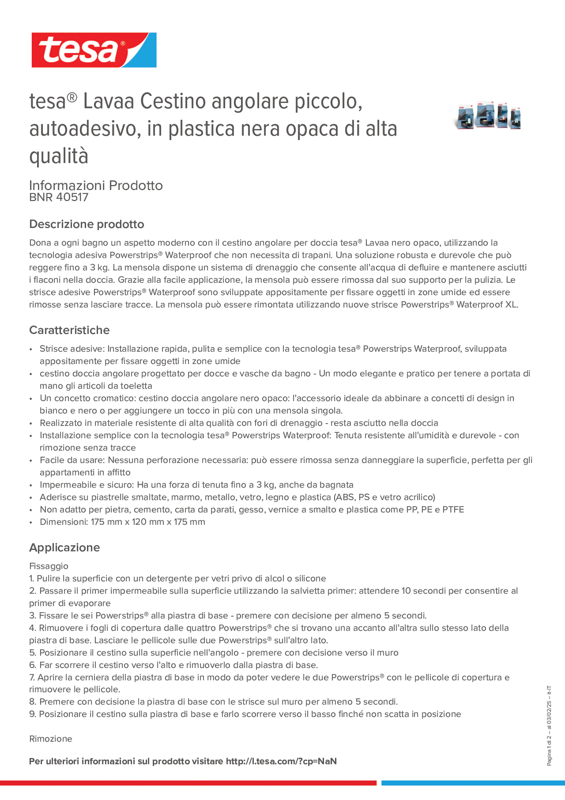 Product information_tesa® 40517_it-IT