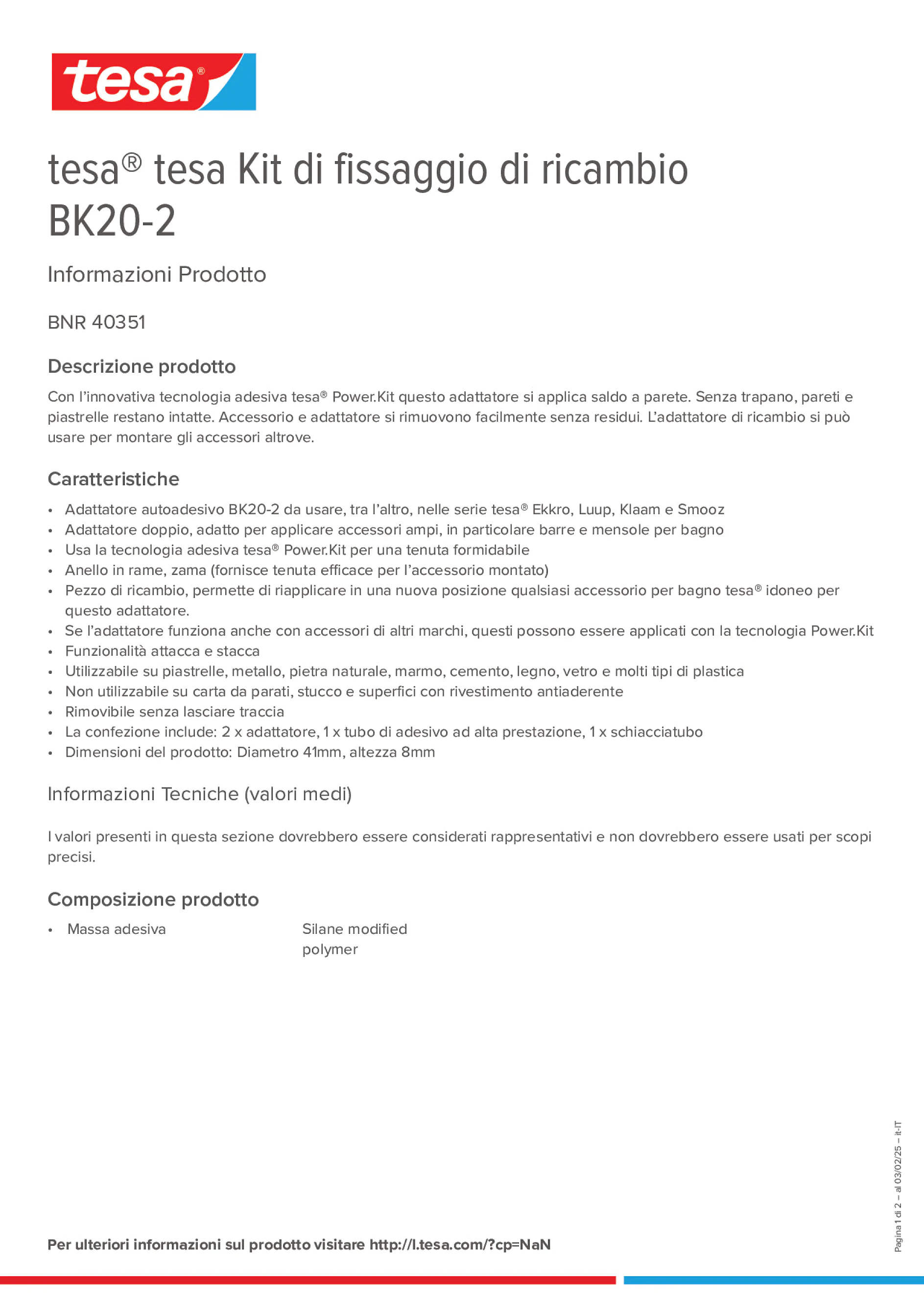 Product information_tesa® 40351_it-IT