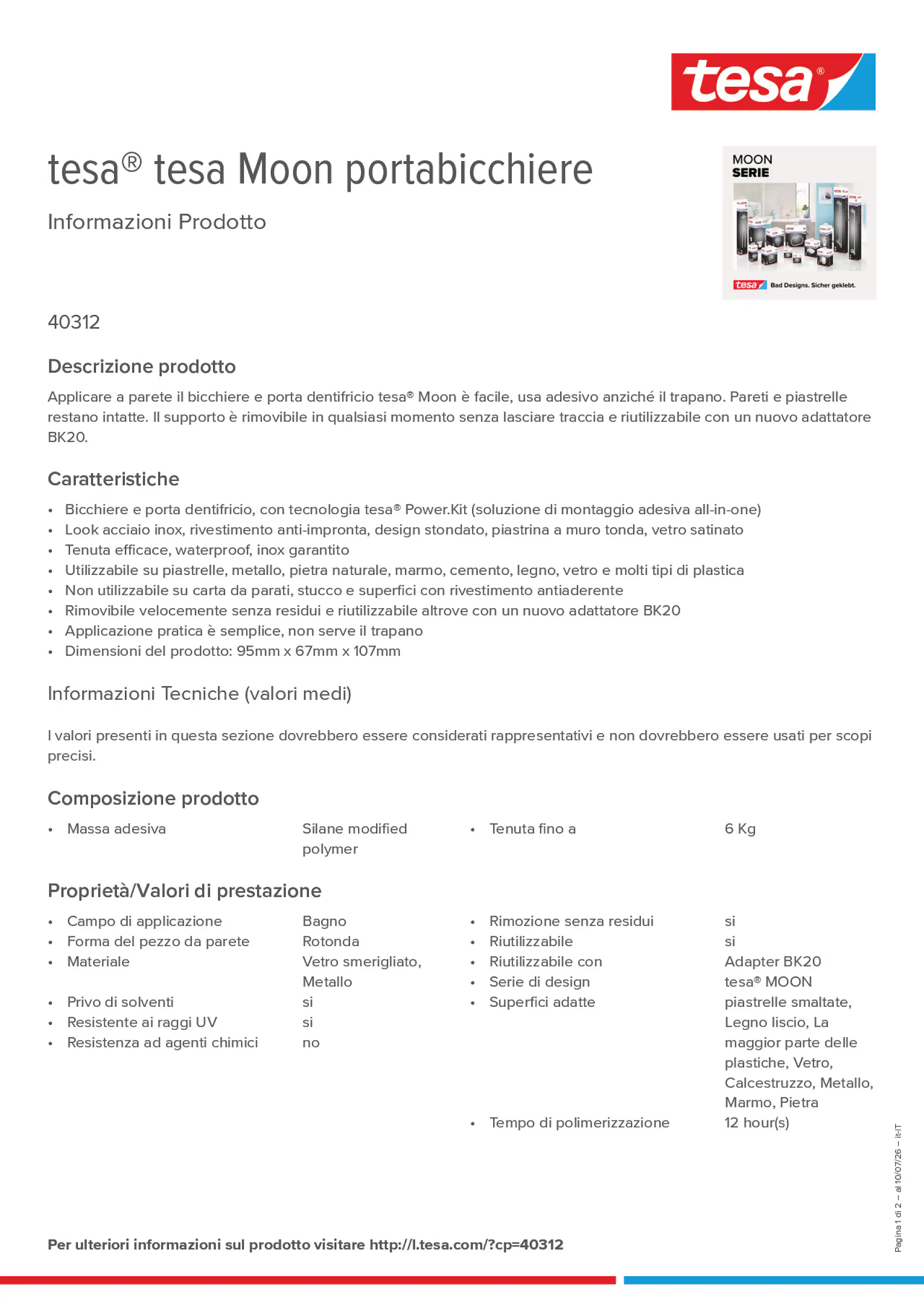 Product information_tesa® 40312_it-IT