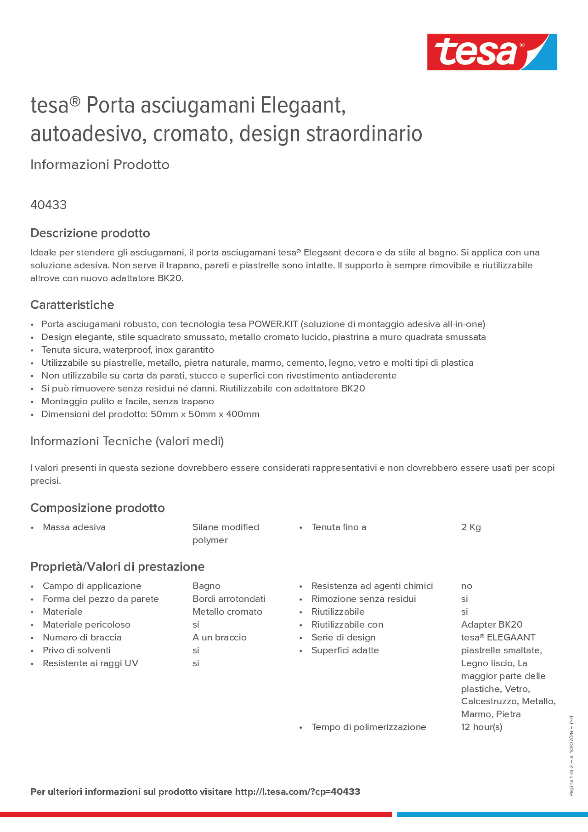 Product information_tesa® 40433_it-IT