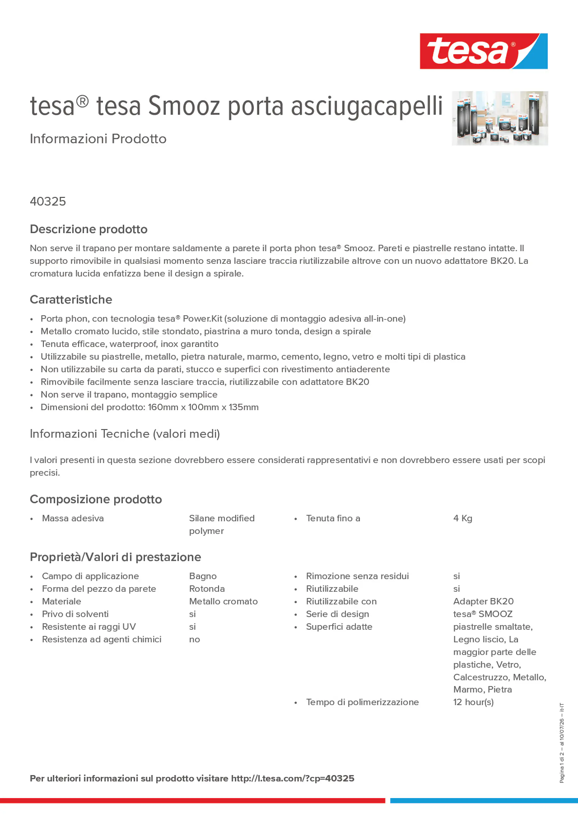 Product information_tesa® 40325_it-IT